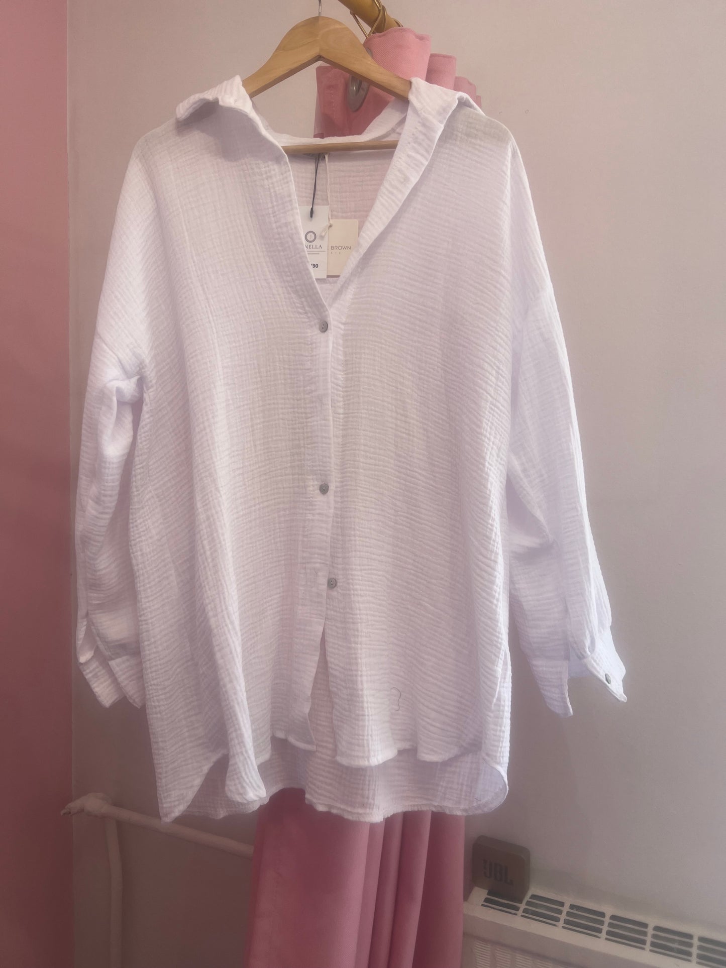 Chemise gaz de coton