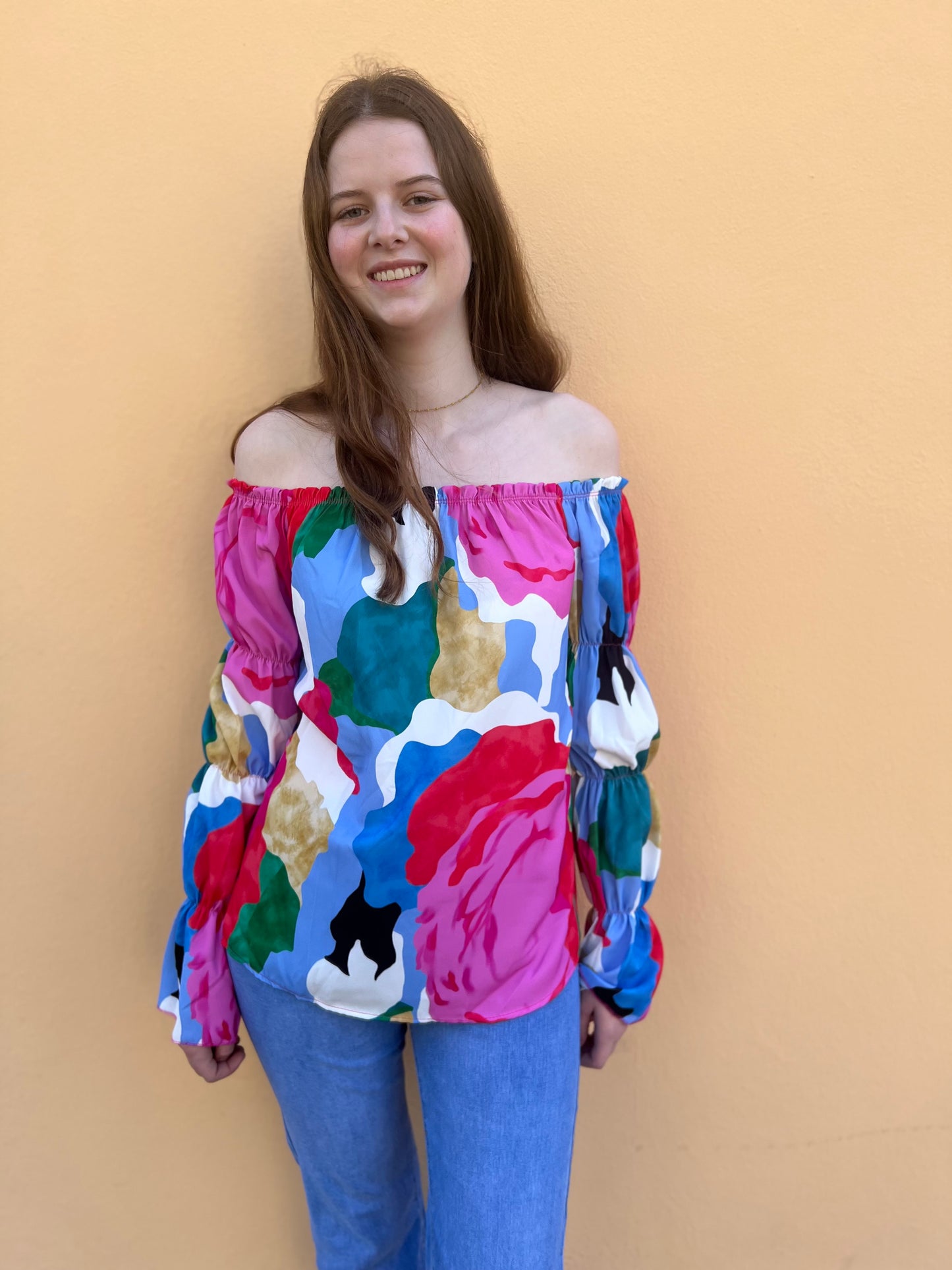Top multicolore