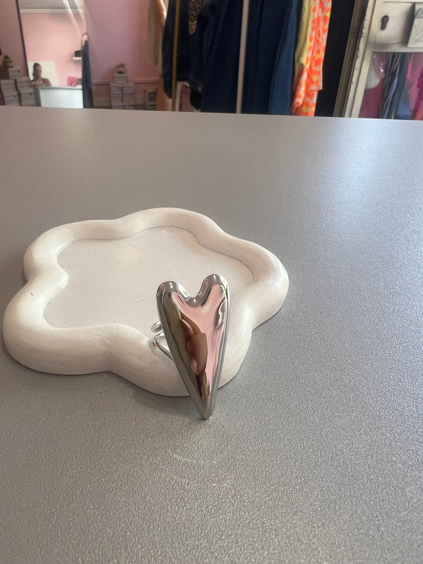 Bague cœur