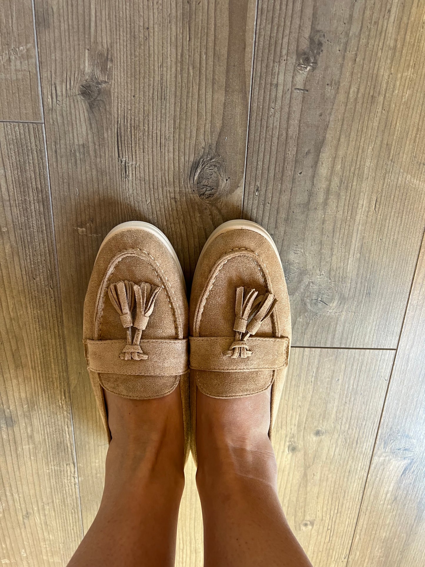 Mocassins daim