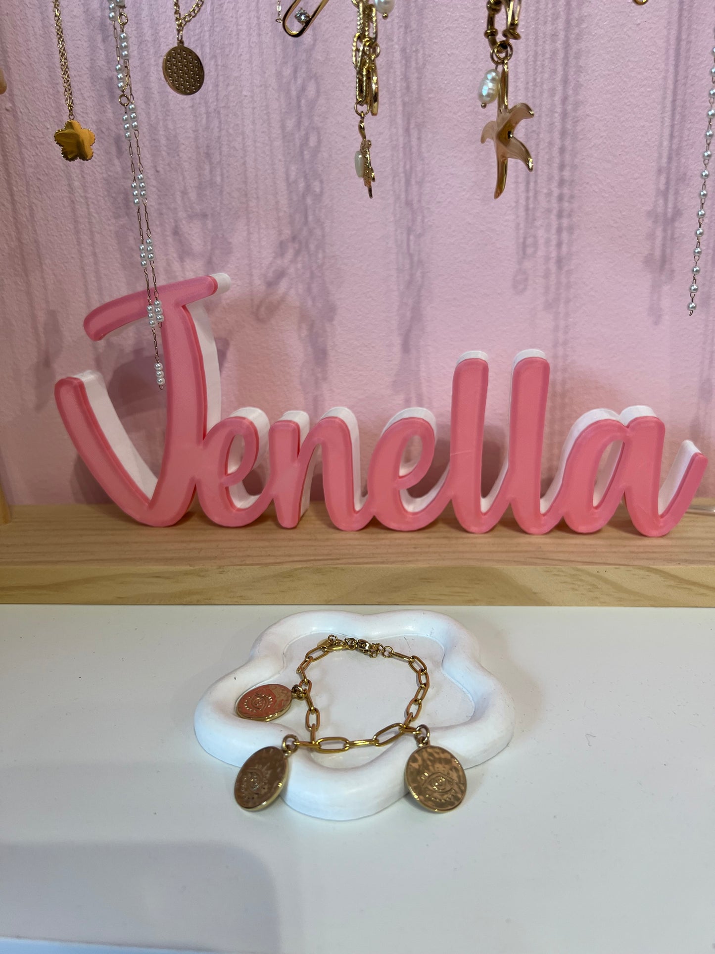 Bracelet breloque œil