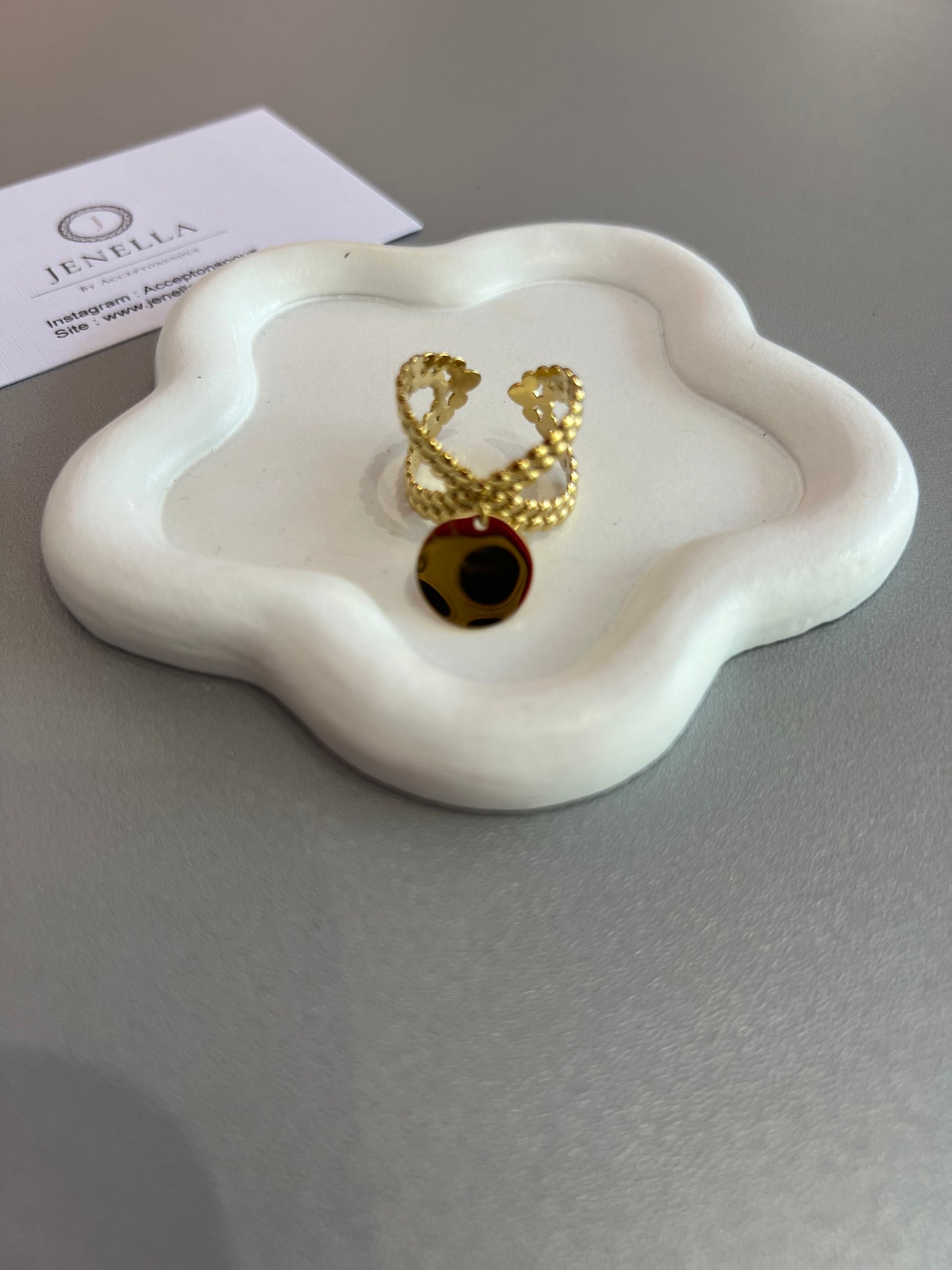 Bague breloque Linda