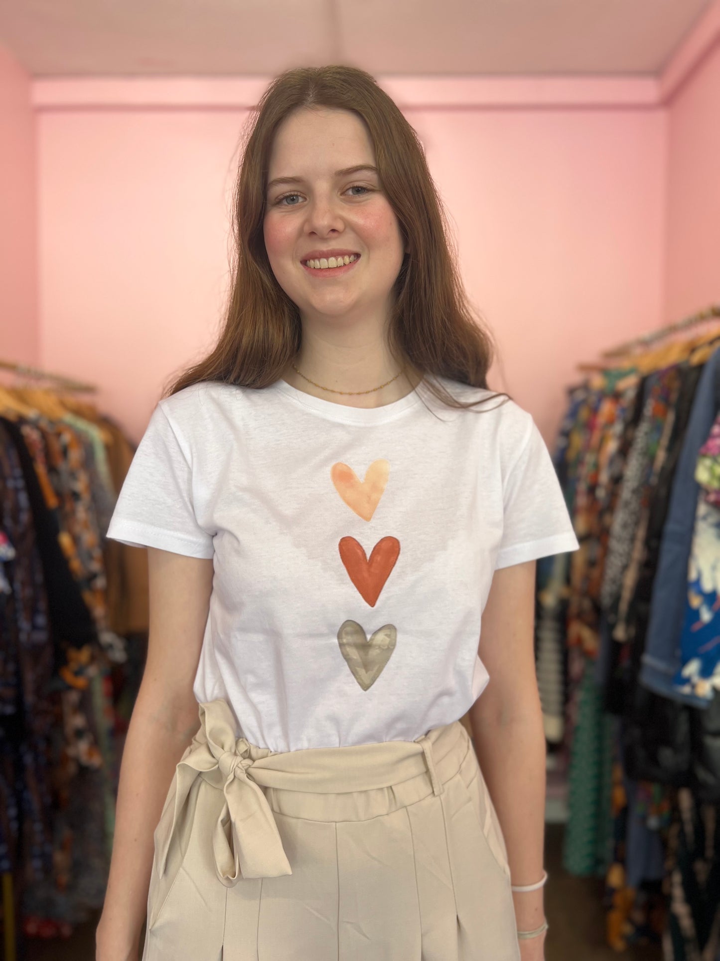 Tee shirt coeurs