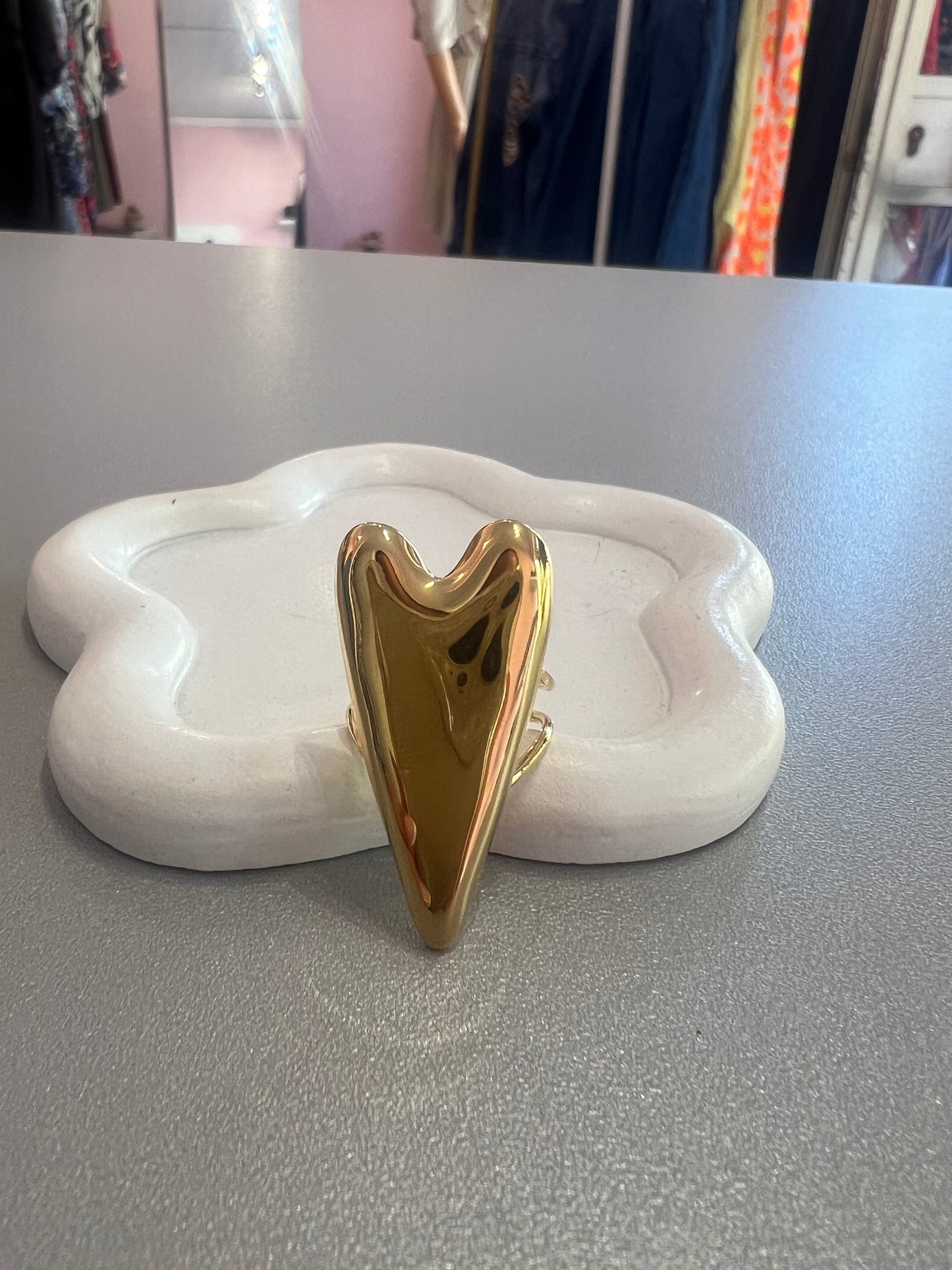 Bague cœur