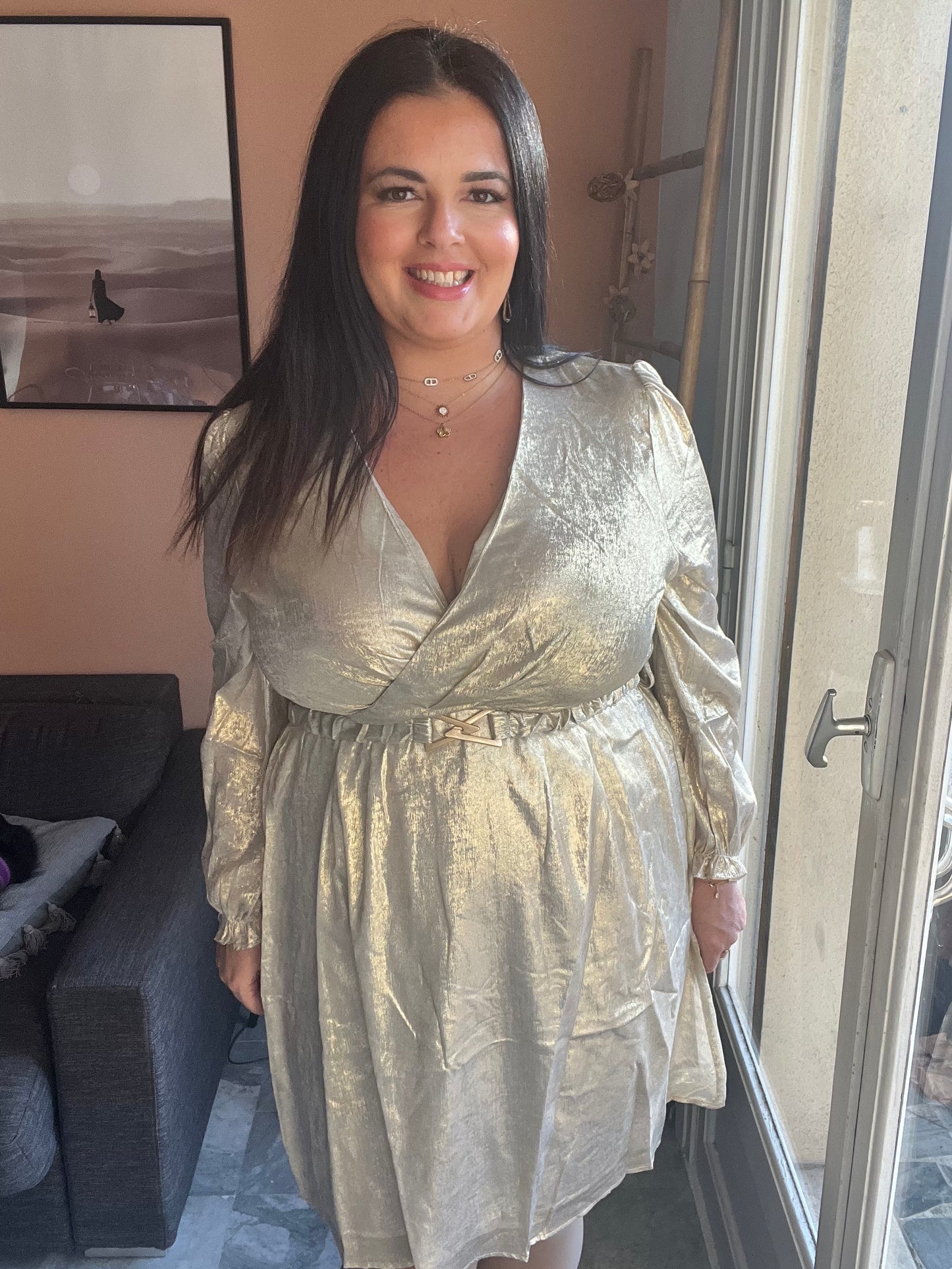 Robe dorée