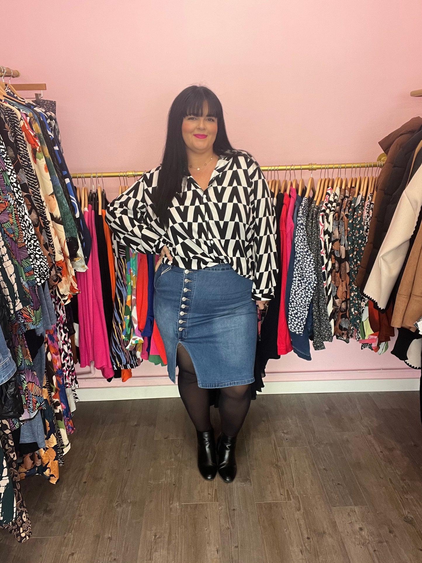 Jupe en jean LILA
