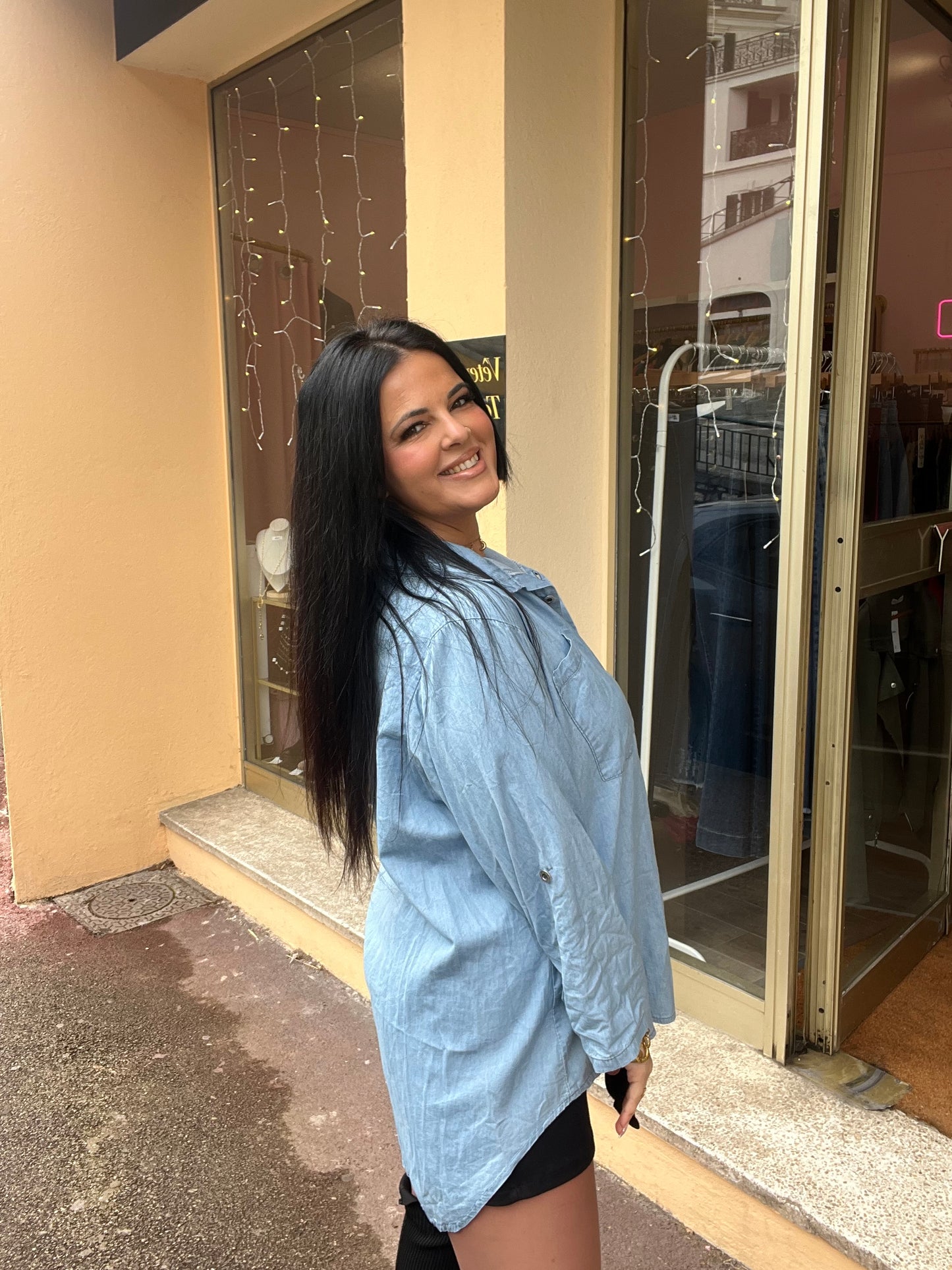 Chemise en jean