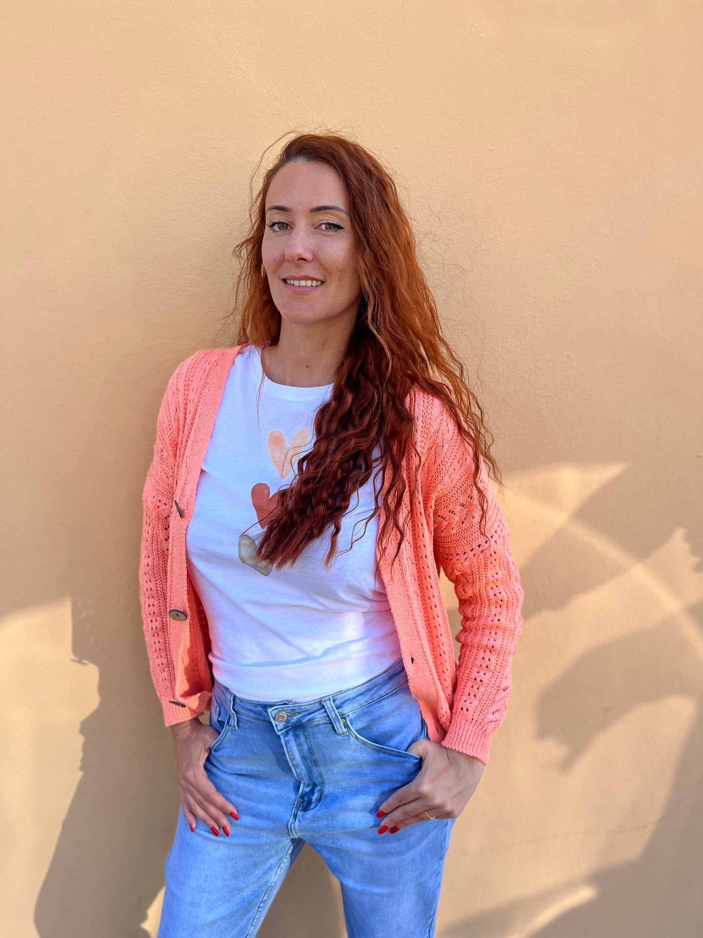 Gilet corail