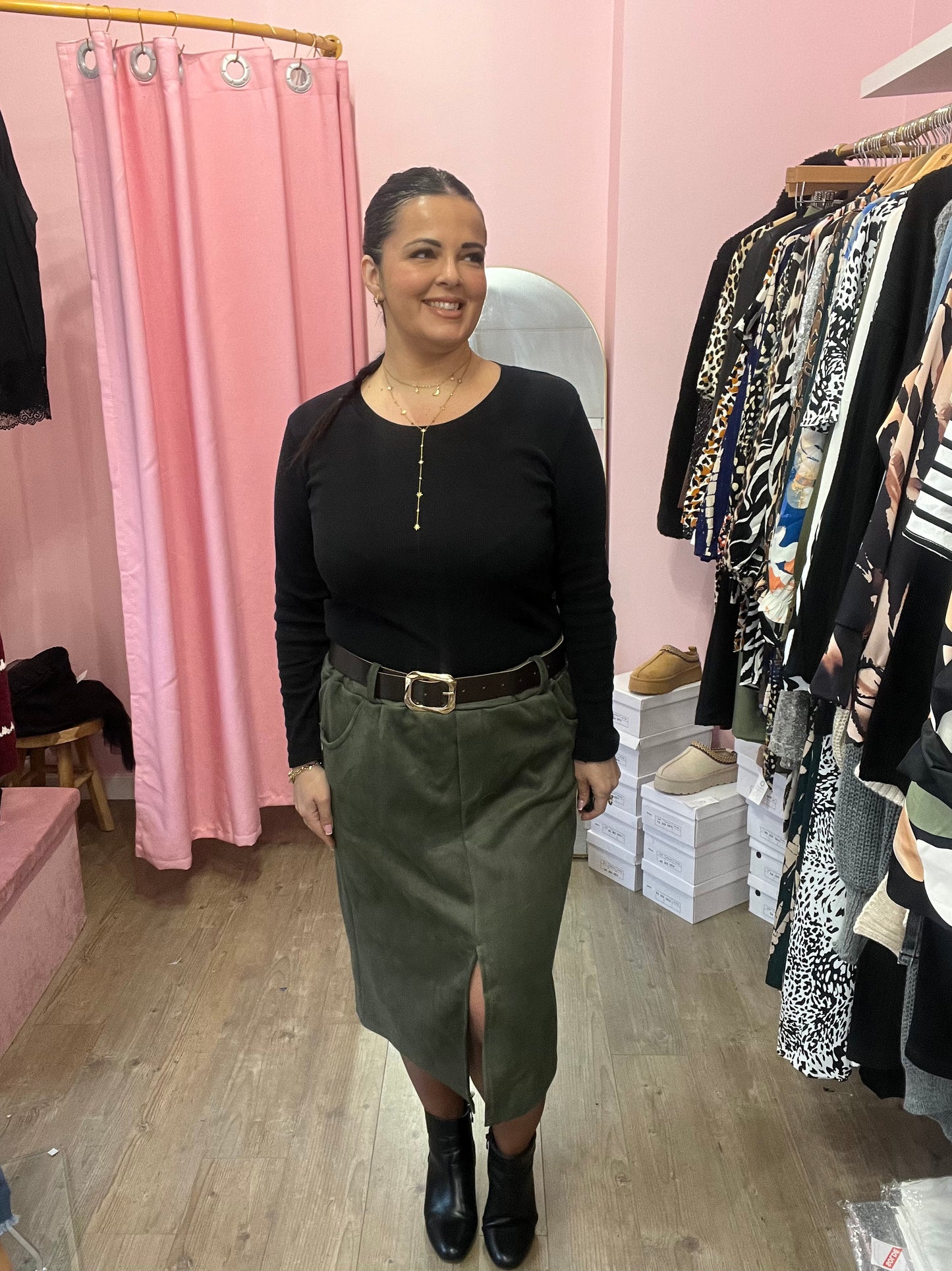 Jupe grande taille Alexandra