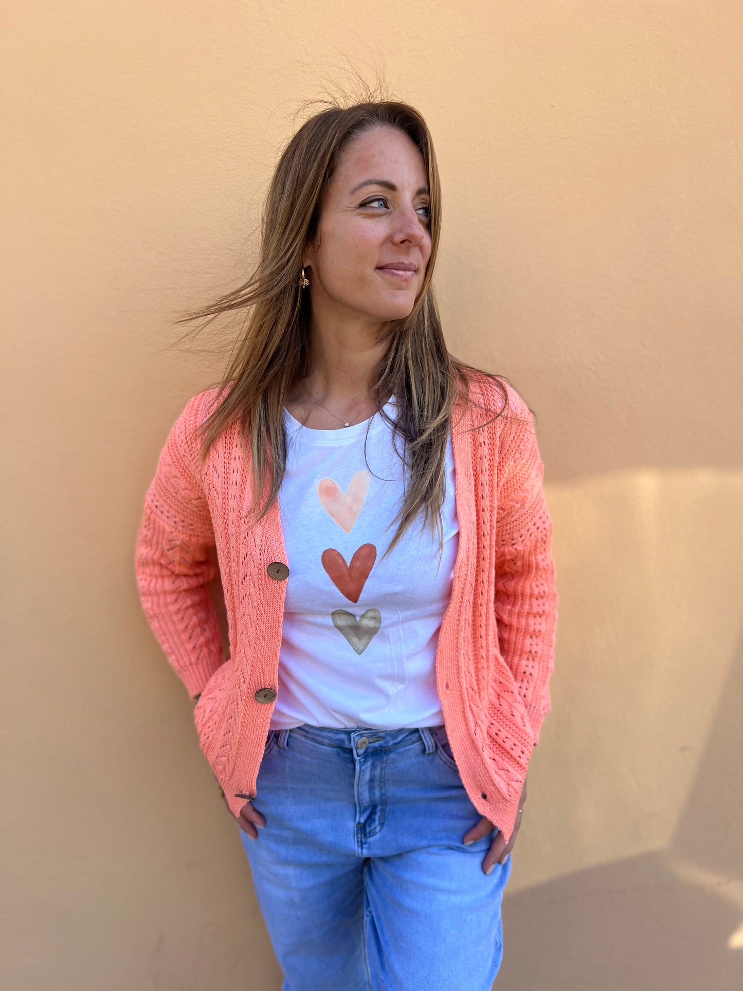 Gilet corail