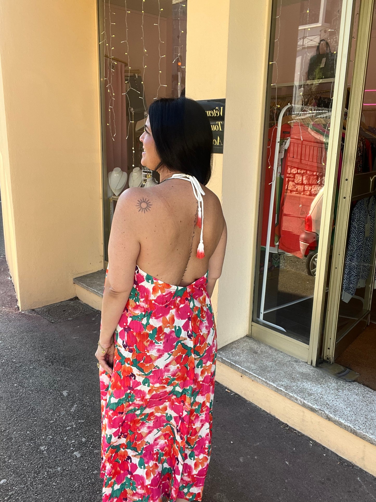 Robe Pamela dos nu