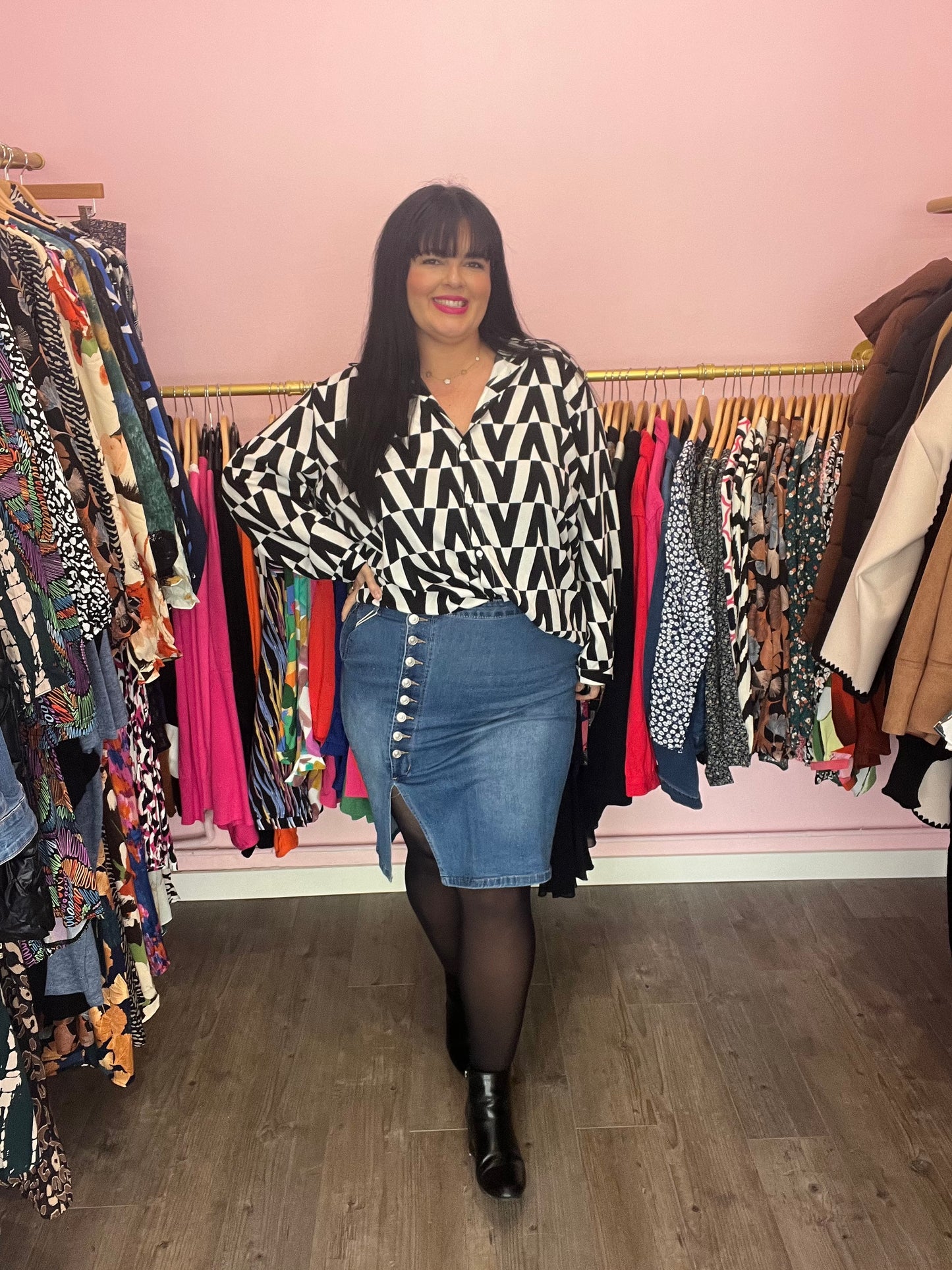 Jupe en jean LILA