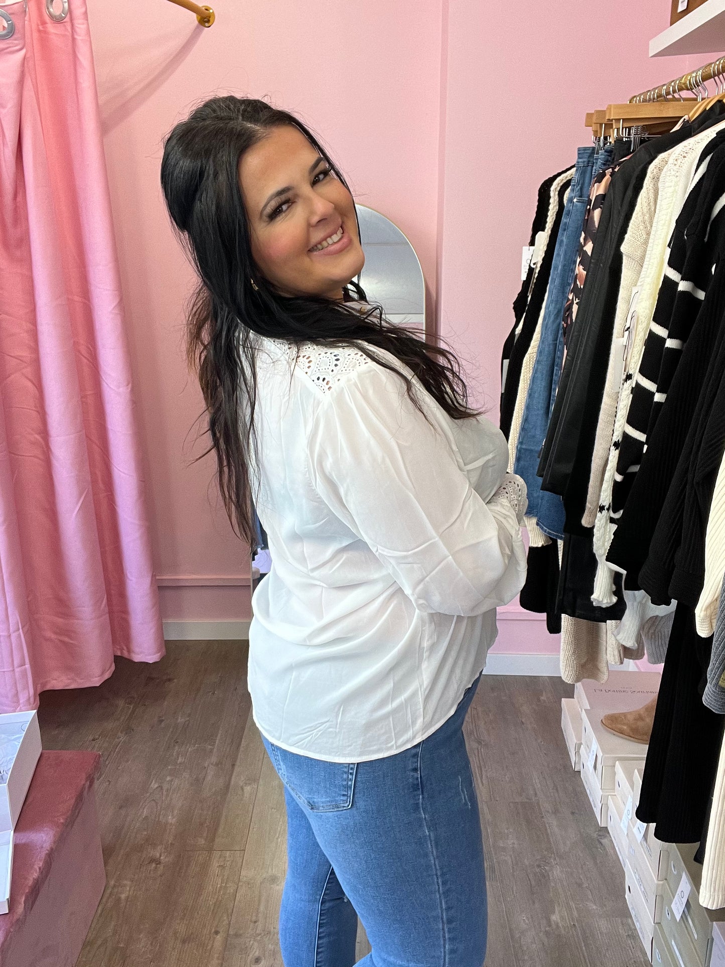 Chemise Kamelia blanche