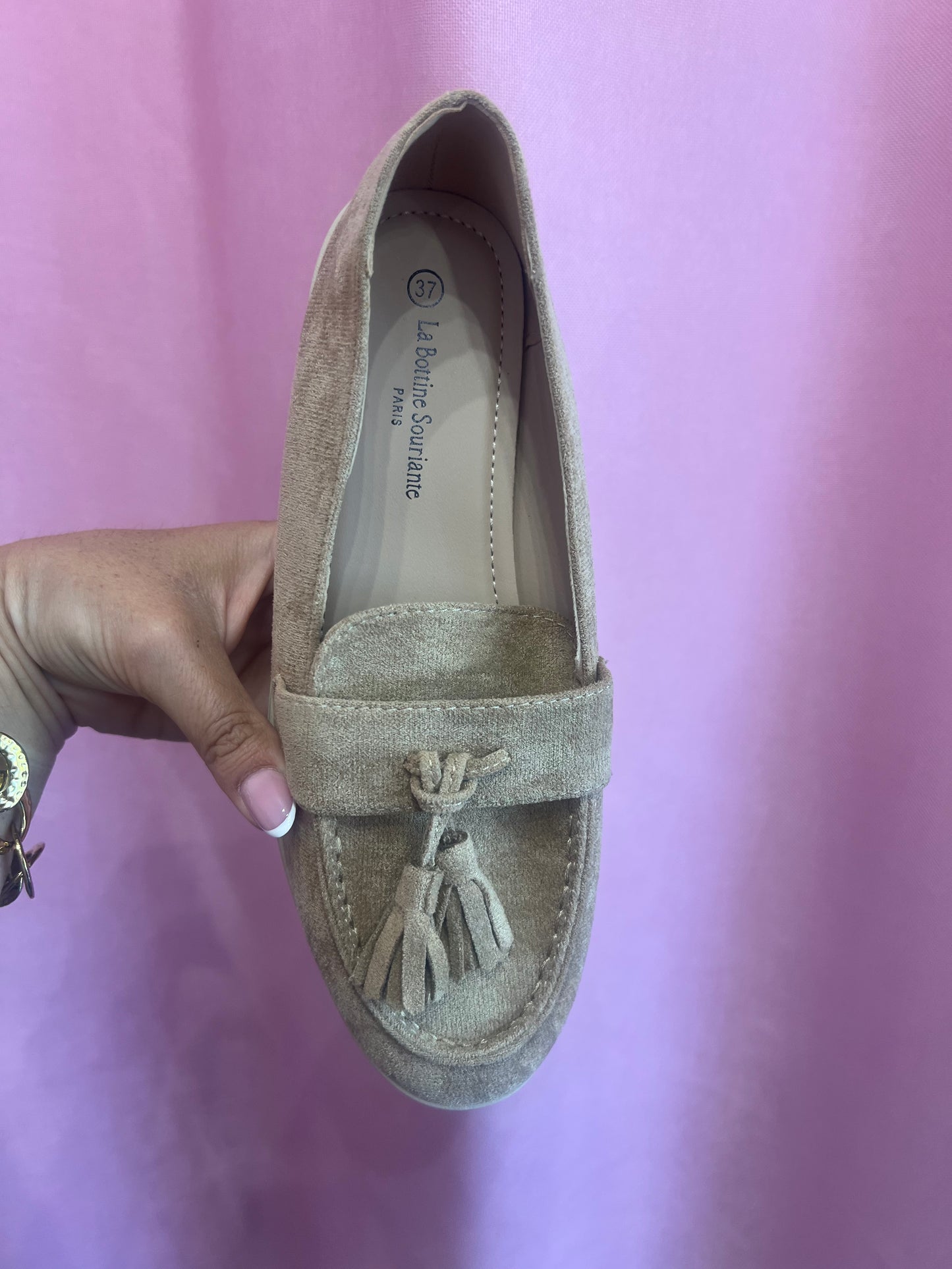 Mocassins daim