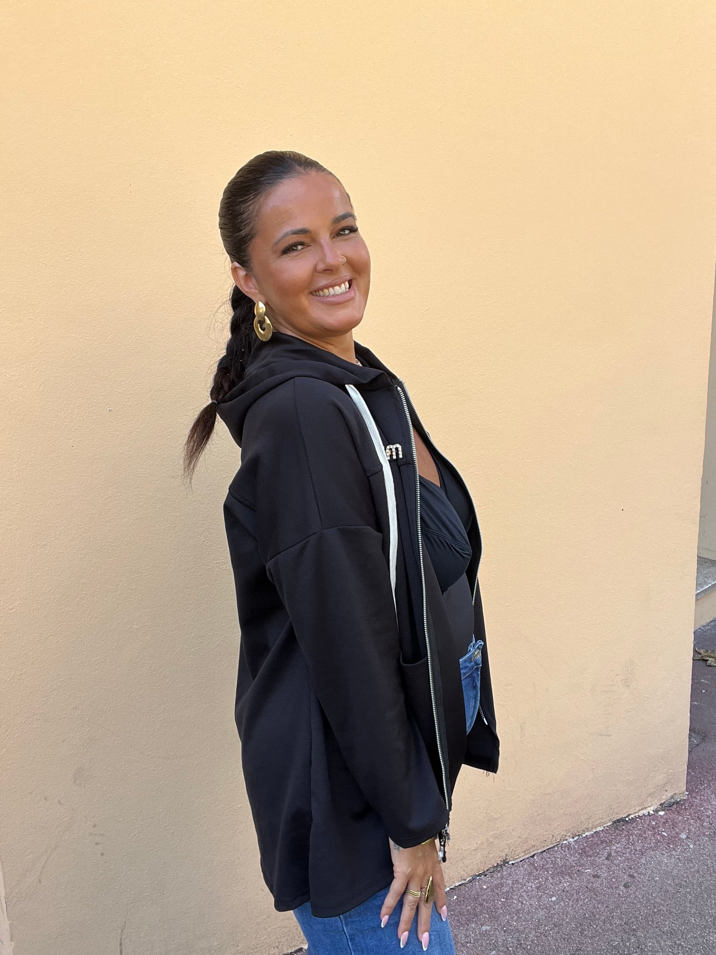 Veste Naomie noire
