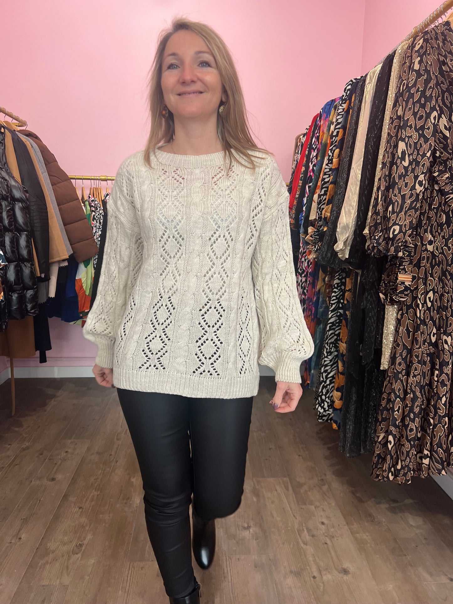 Pull Camille Crème