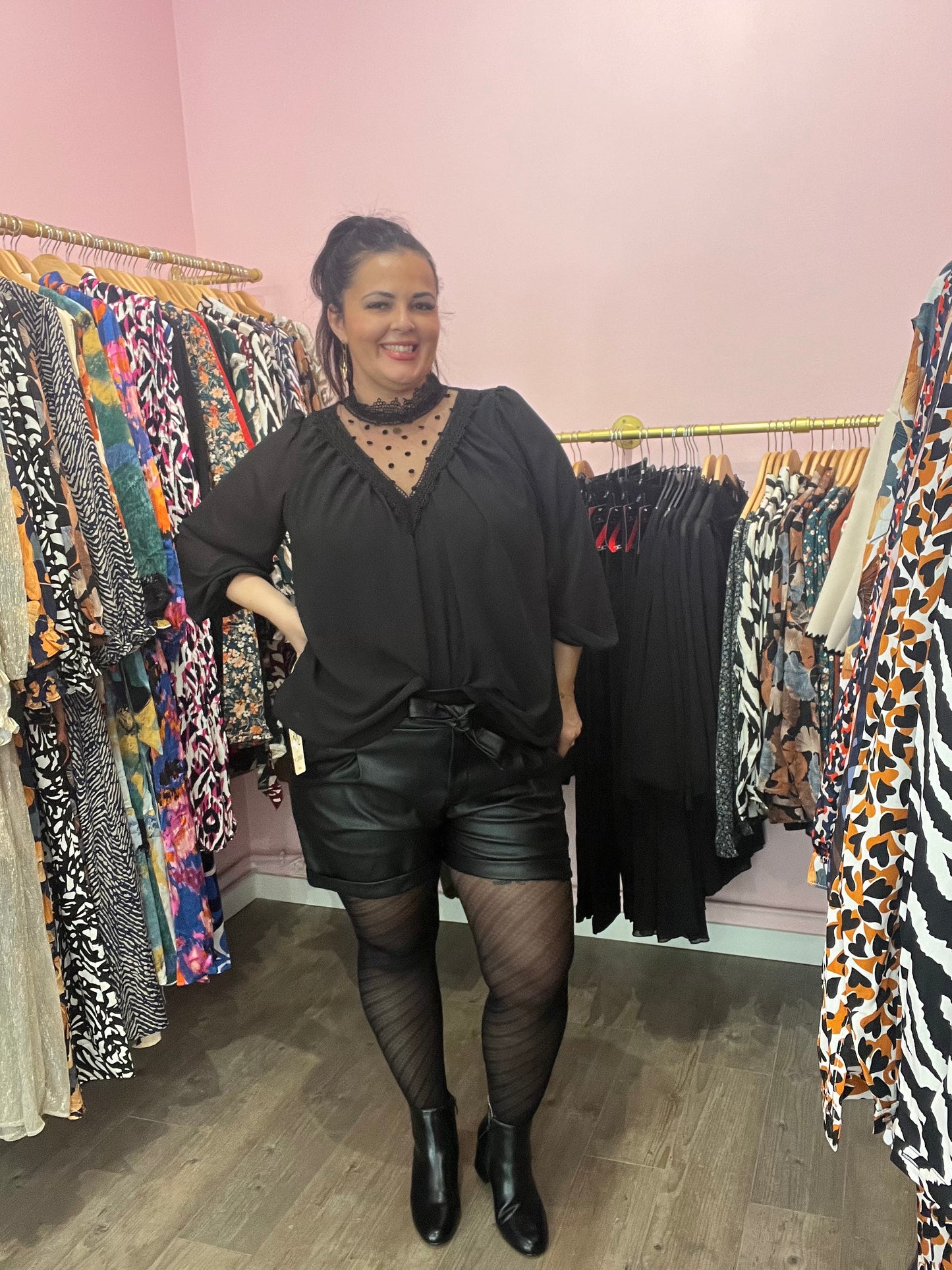 Short Simili cuir