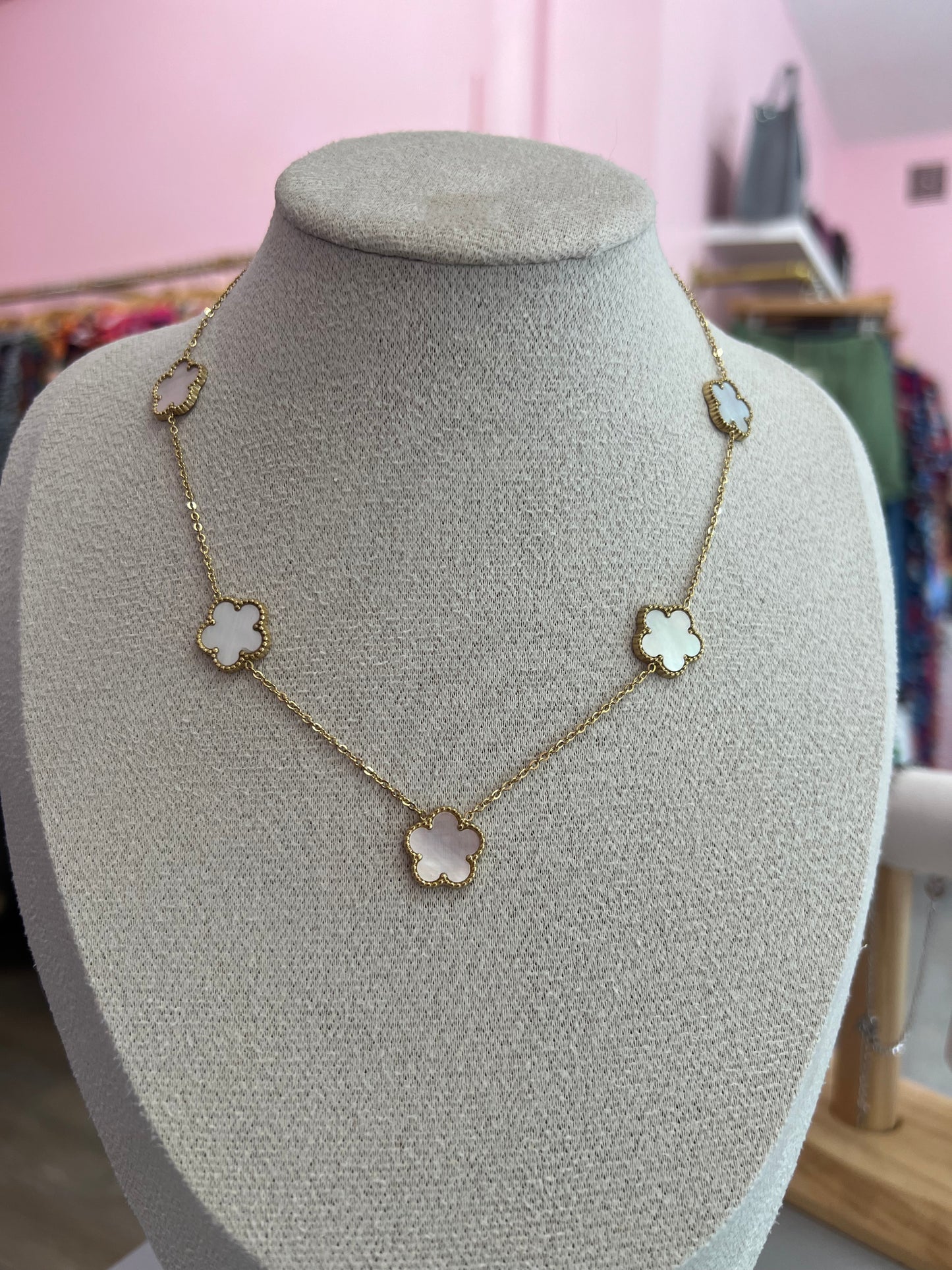 Collier Valentina Noir et blanc