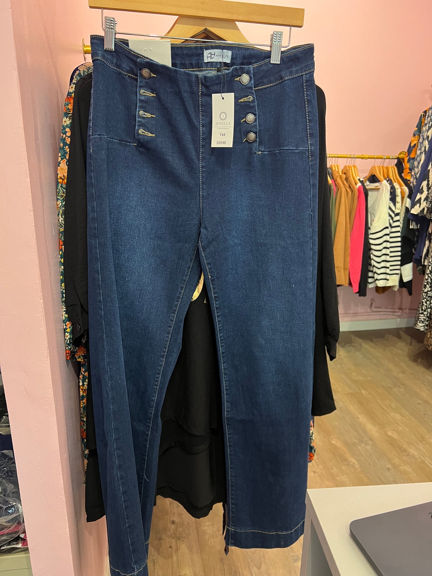 jean taille haute