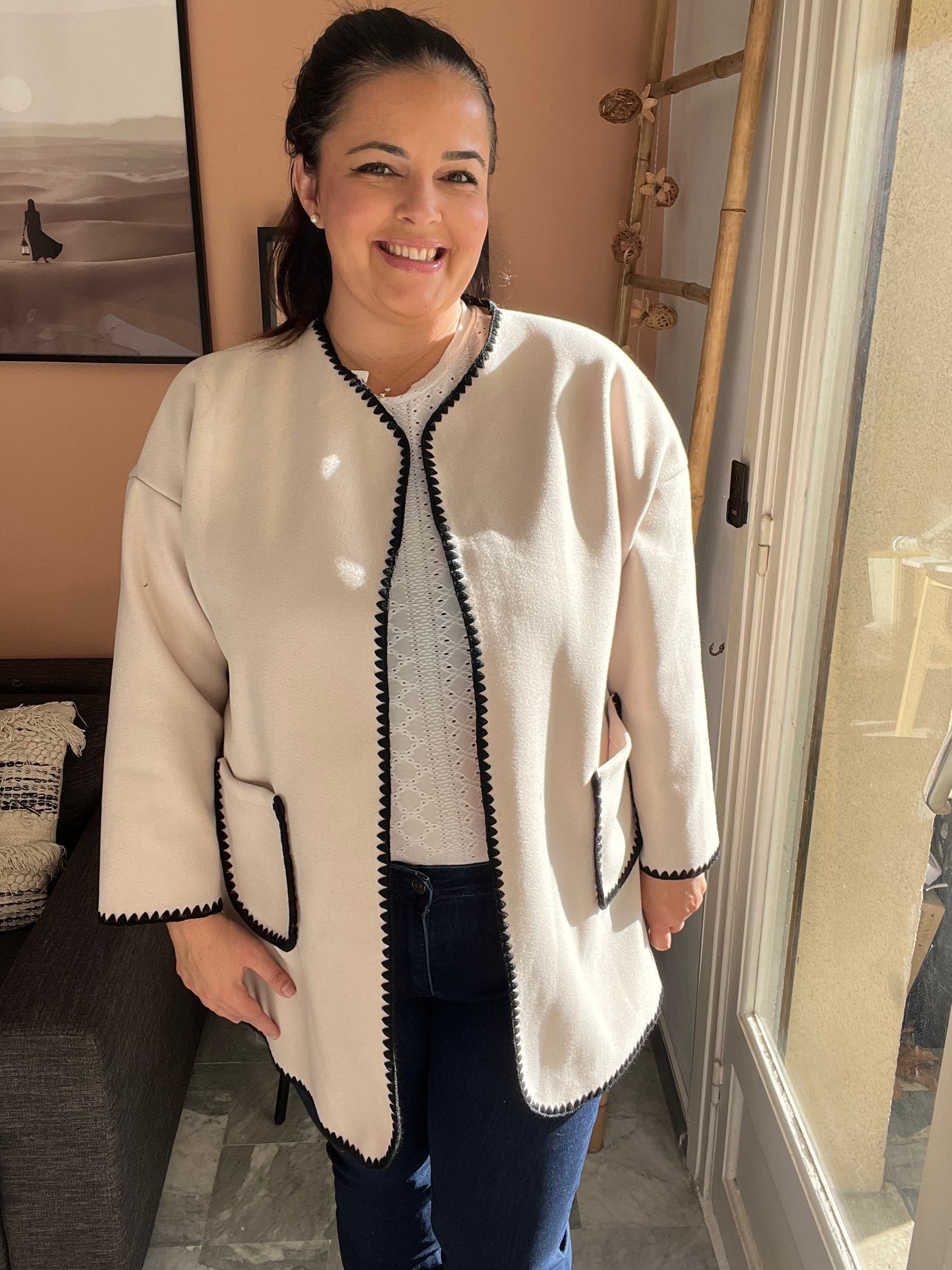 Veste beige