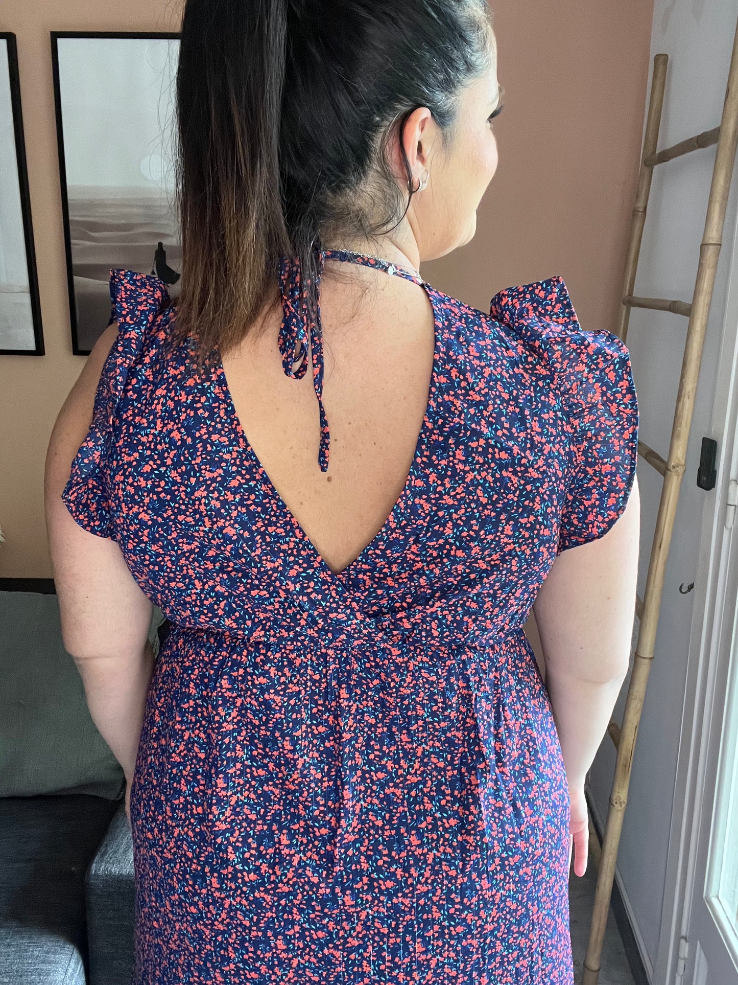 Robe Sybille bleue