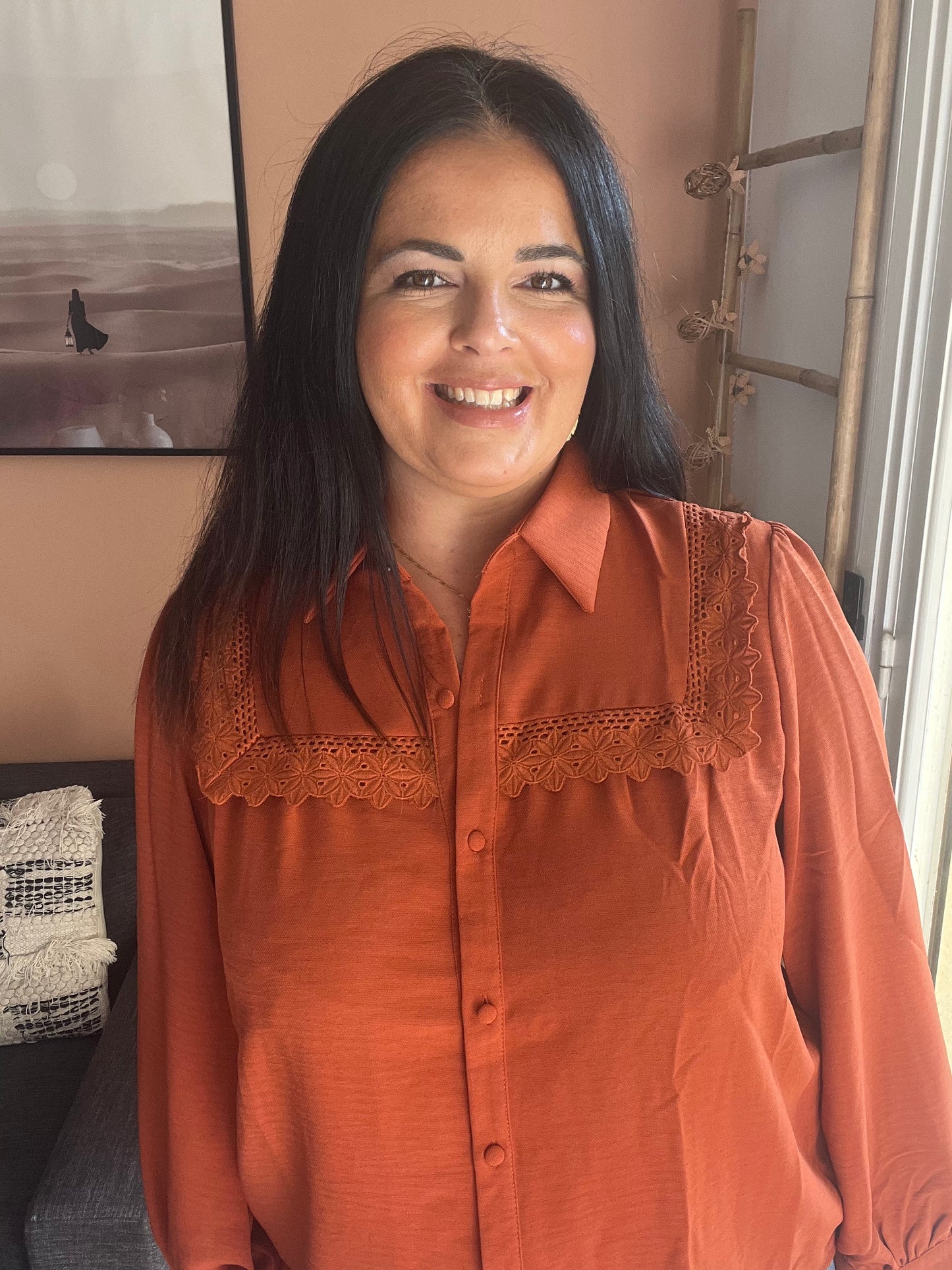 Chemise rouille