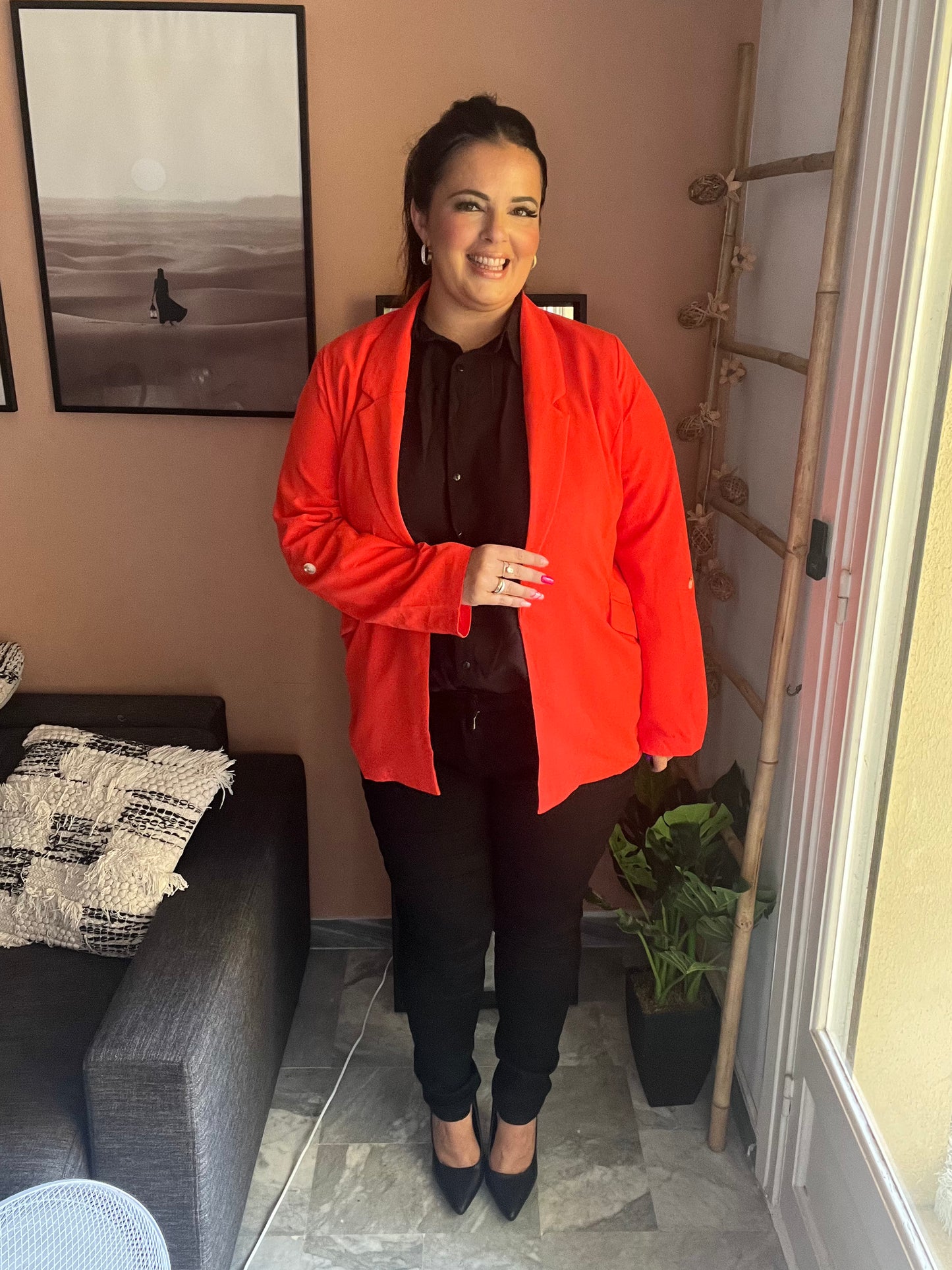 Blazer rouge