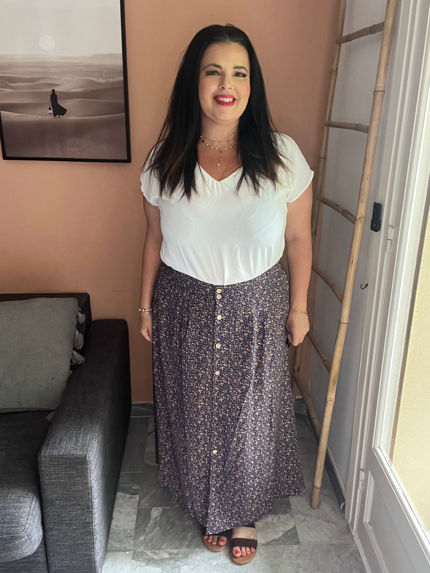 Blouse blanche femme