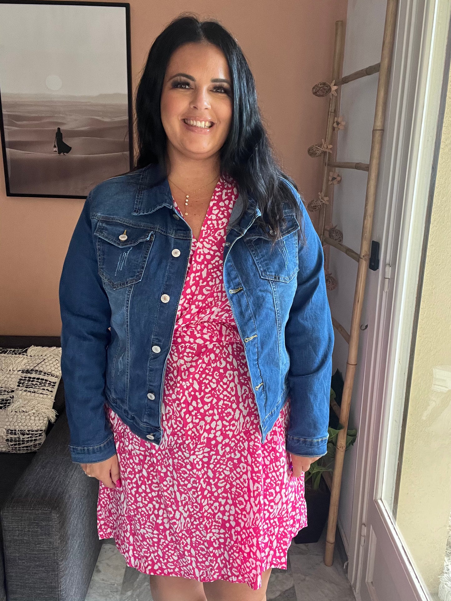 Veste en Jean bleue