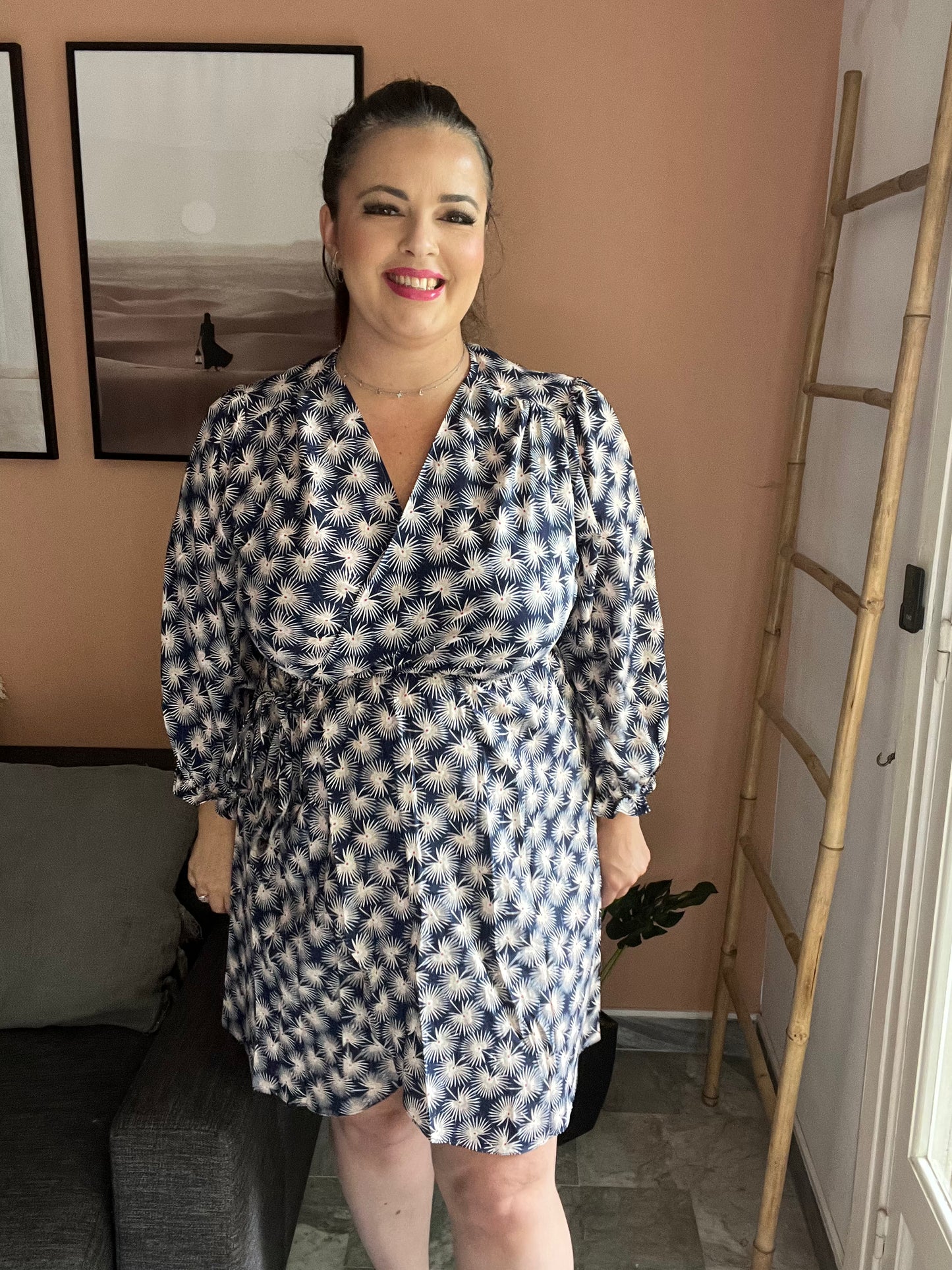 Robe Luna bleu marine