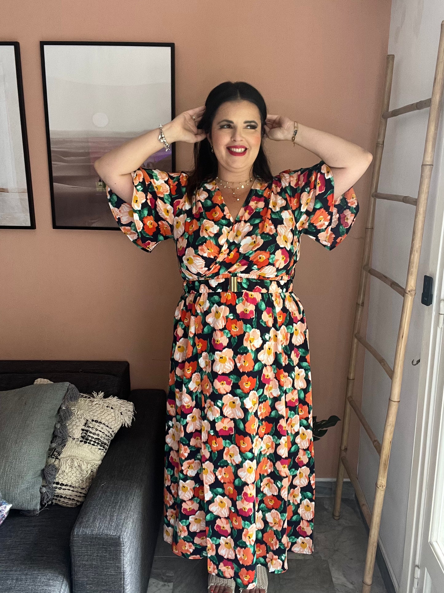 Robe Gaelle fleurie