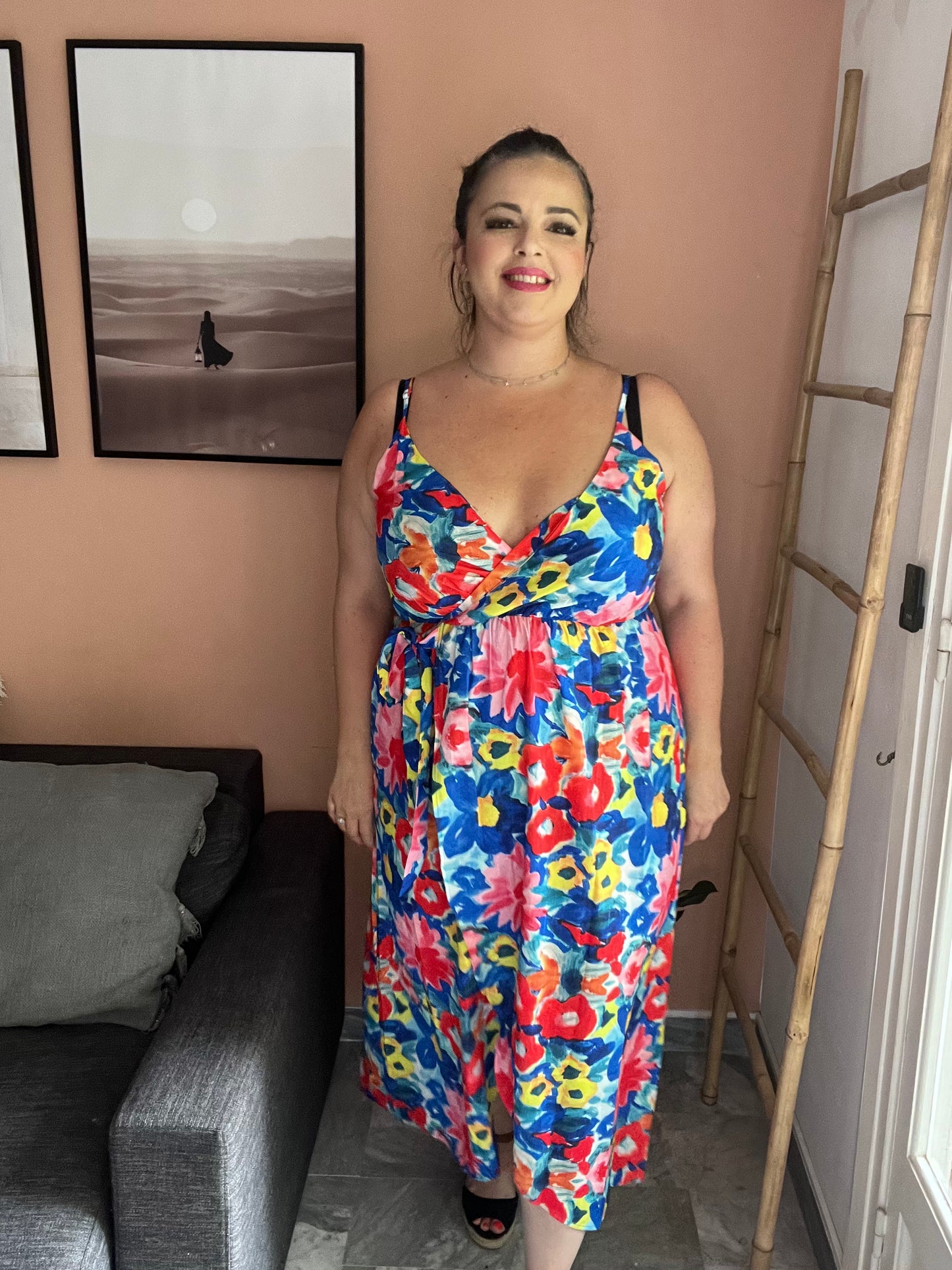 Robe Chloé multicolore