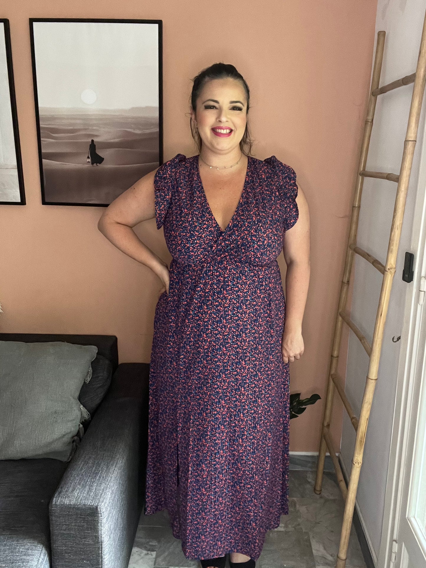 Robe Sybille bleue