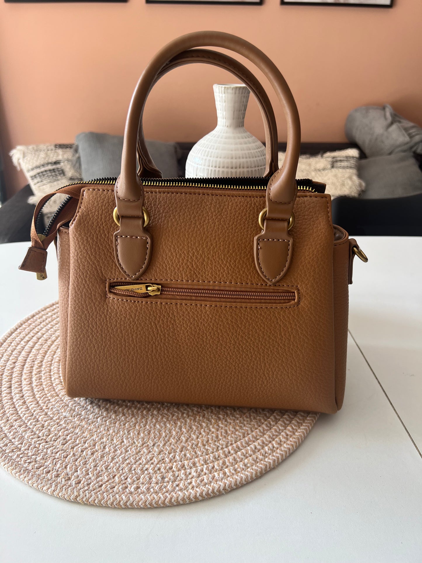Sac a main David Jones camel