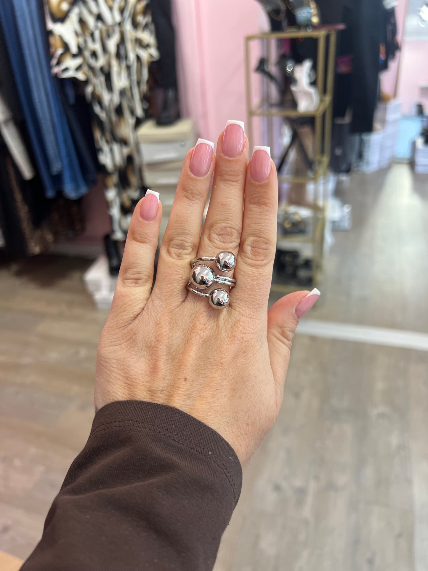 Bague boules