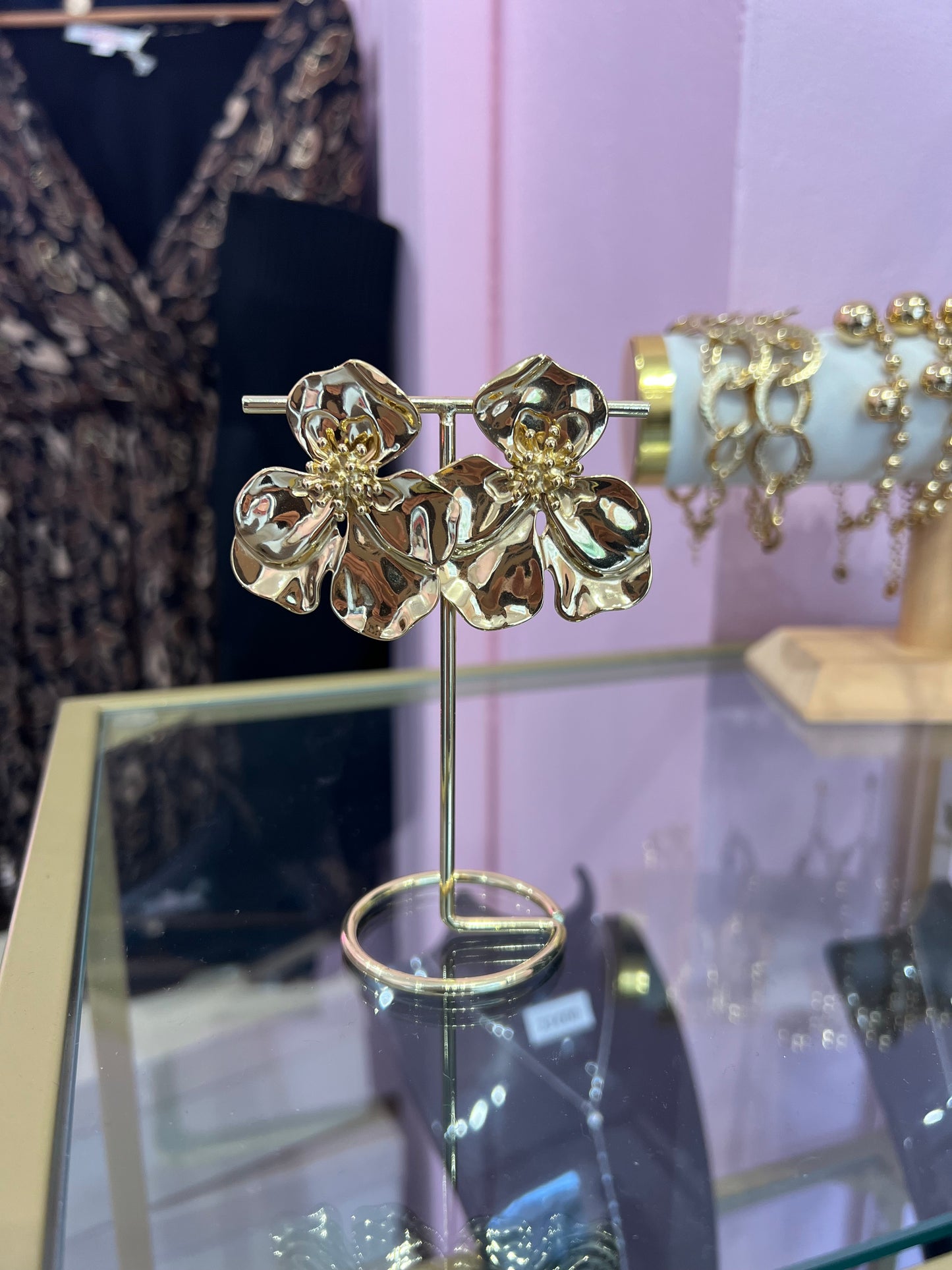 Boucles d’oreilles fleurs