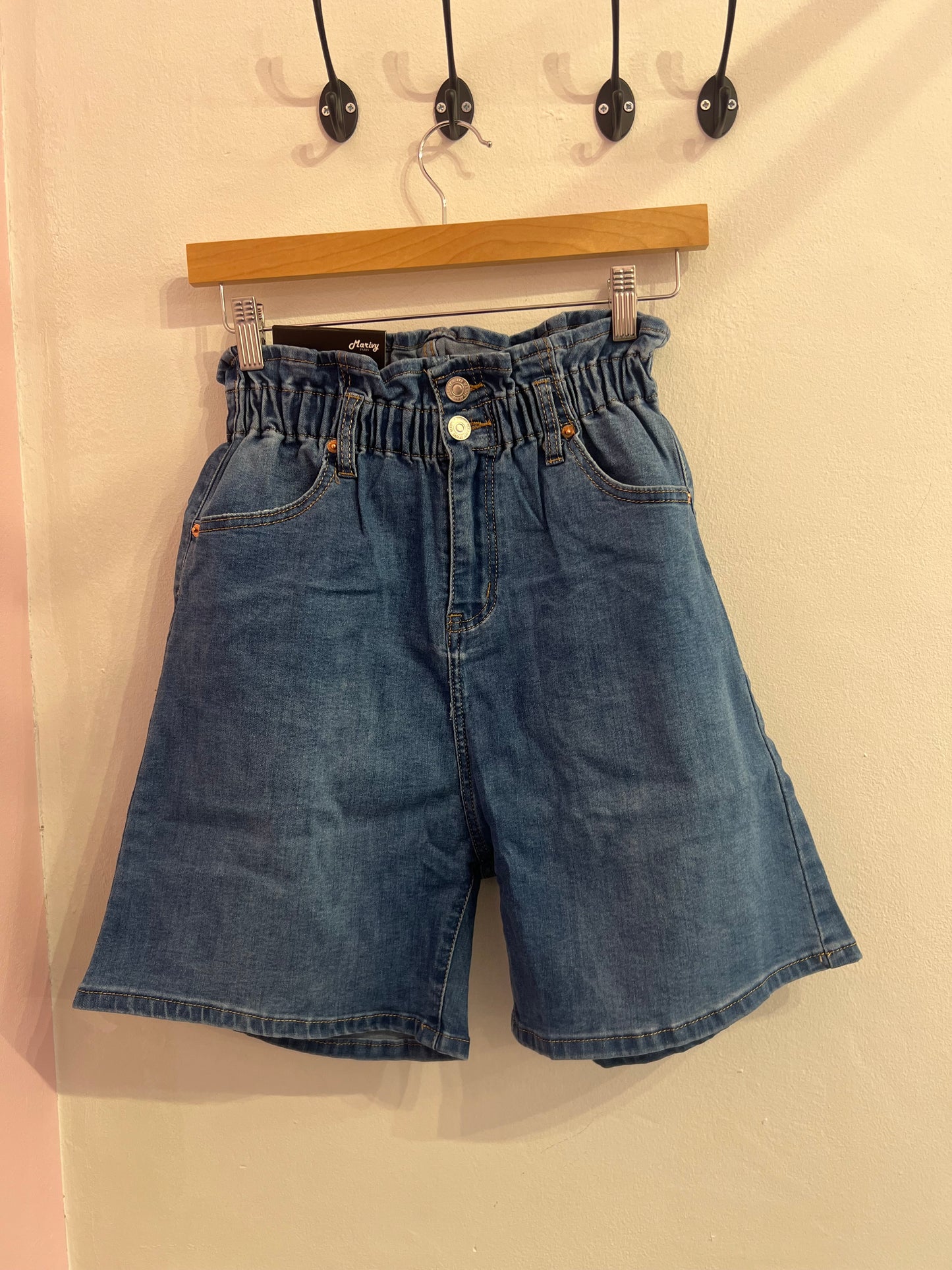 Short en jean large