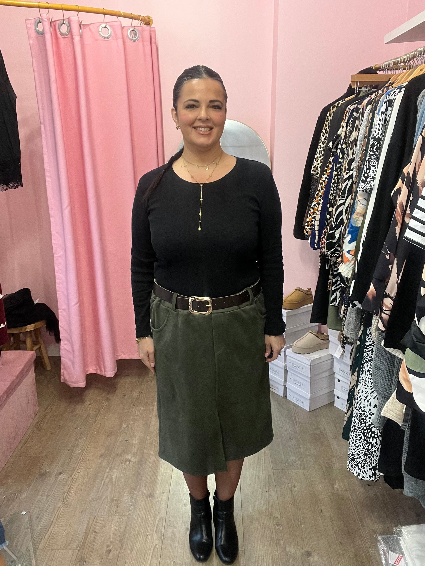 Jupe grande taille Alexandra