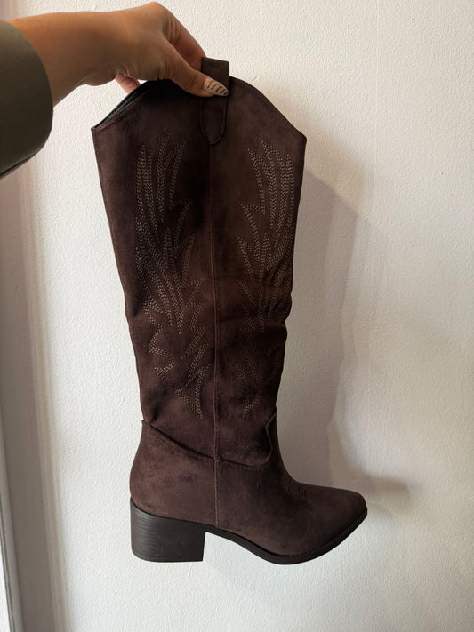 Bottes Santiags marrons