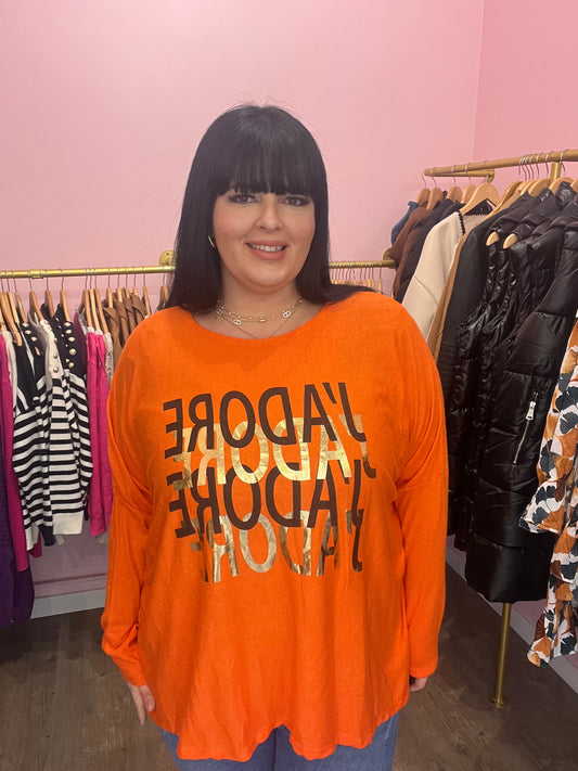 Pull jadore orange