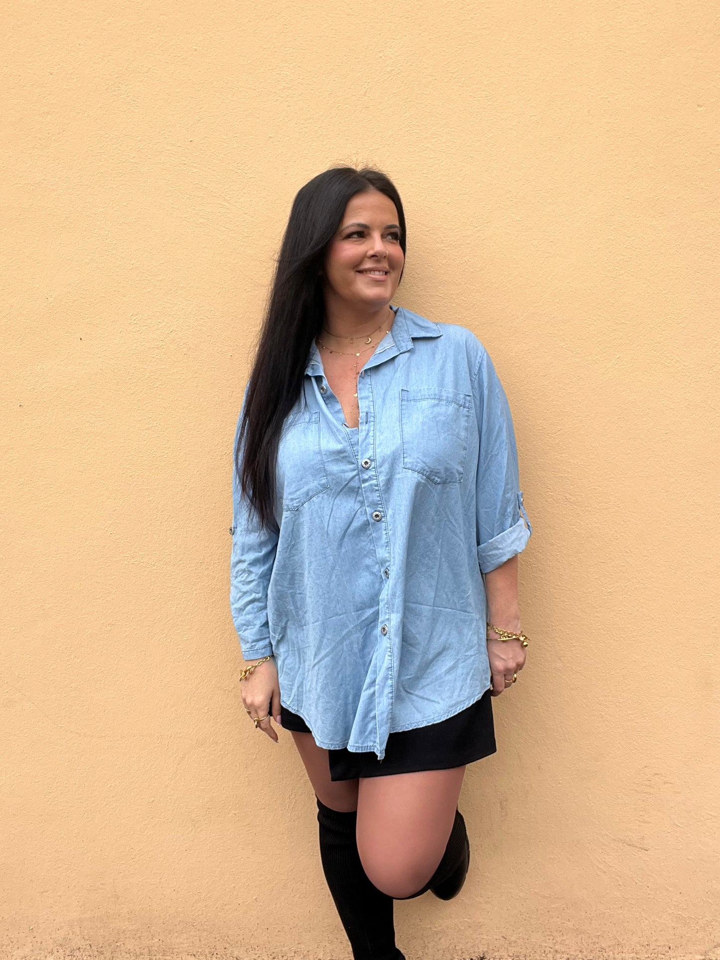 Chemise en jean