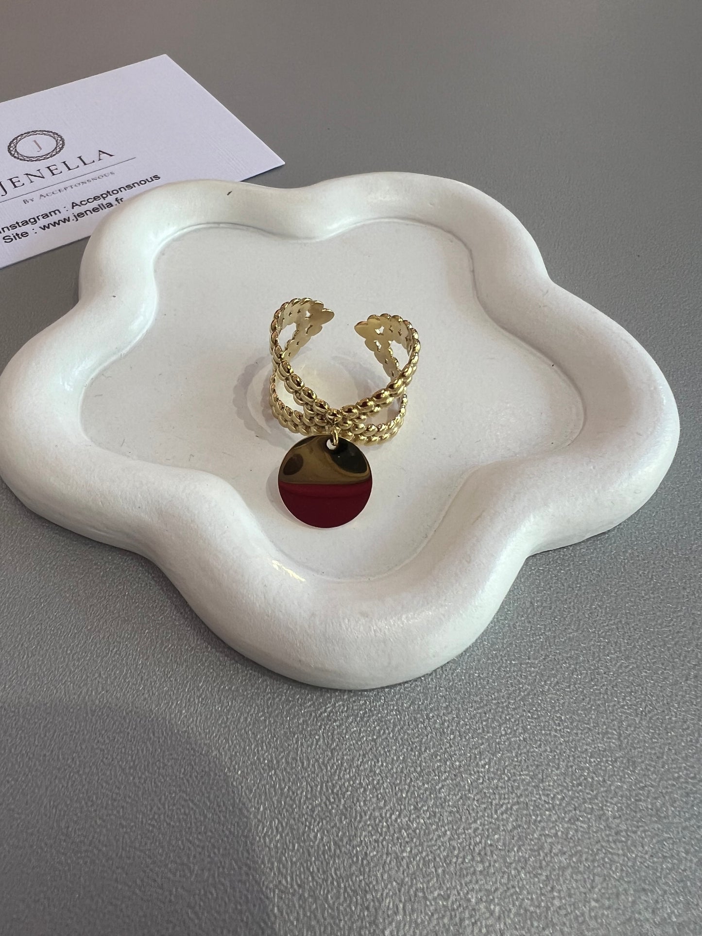Bague breloque Linda