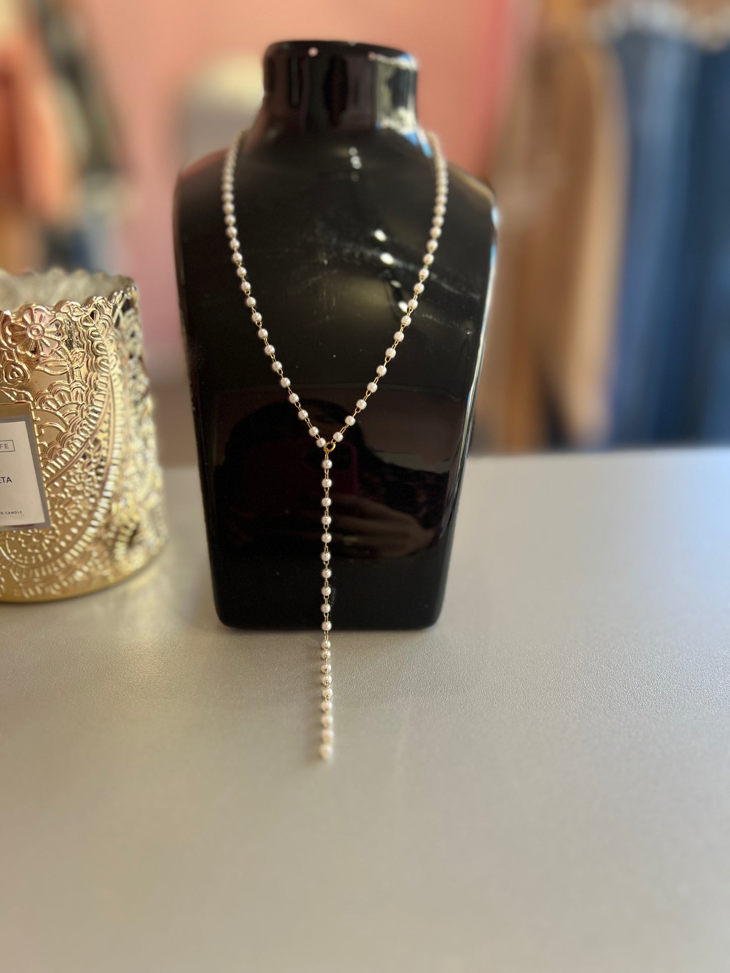 Collier perles Manon