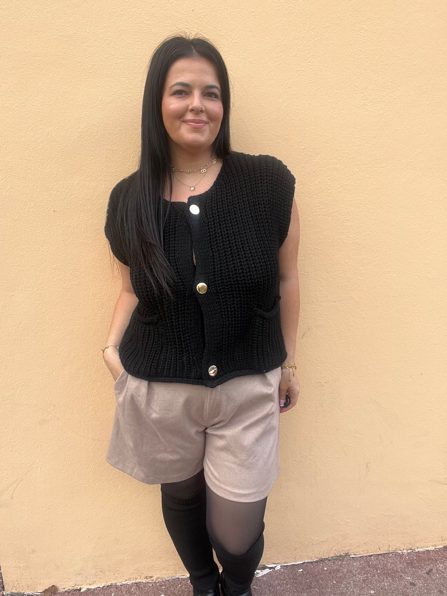Gilet grande taille sans manches