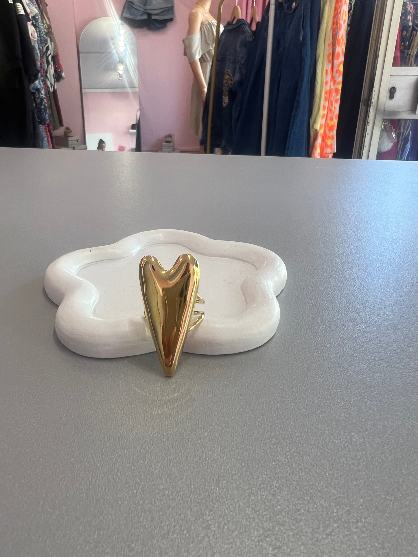 Bague cœur