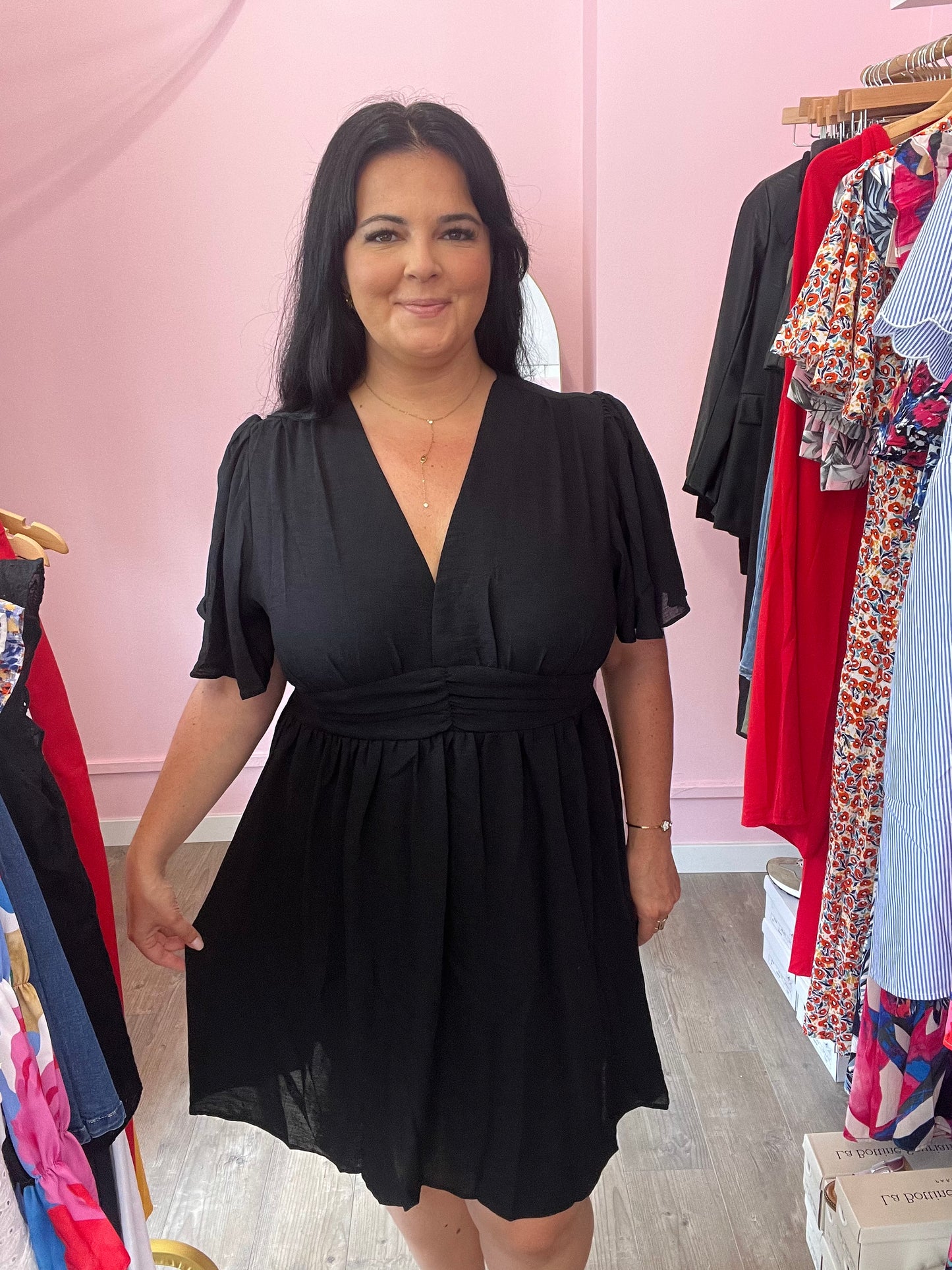 Robe noire Valentine
