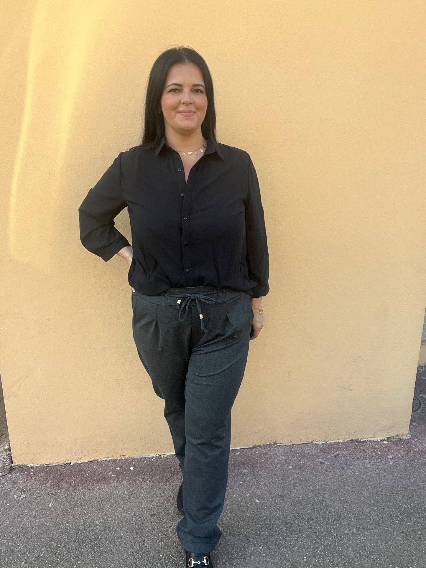 Pantalon Léa gris