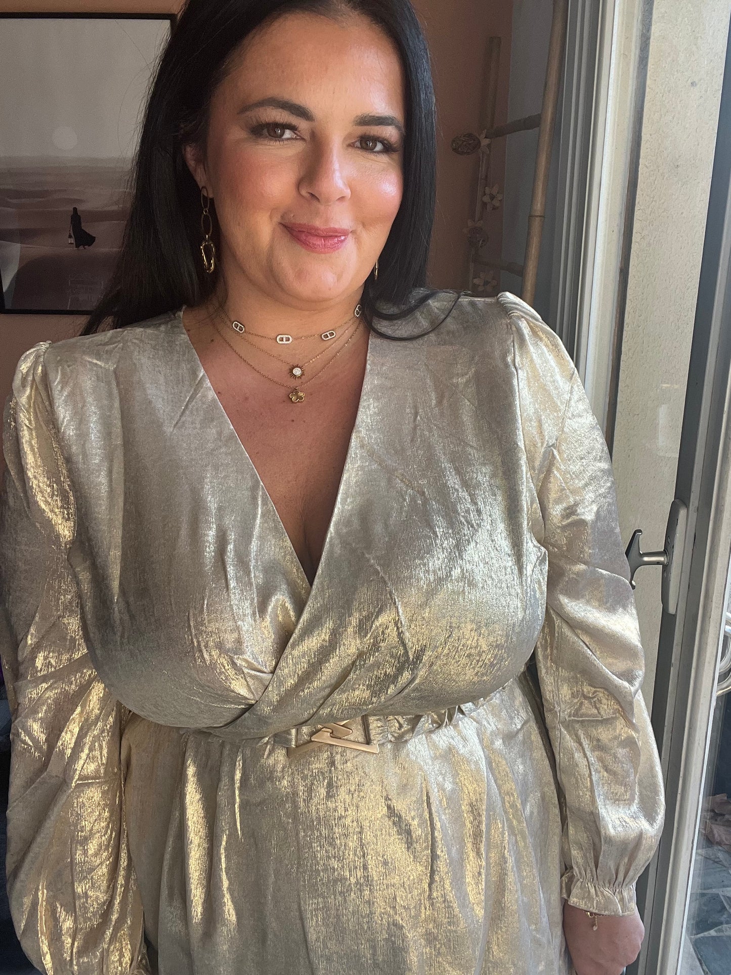 Robe dorée