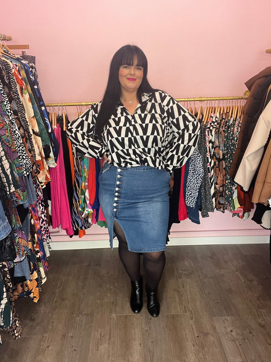 Jupe en jean LILA