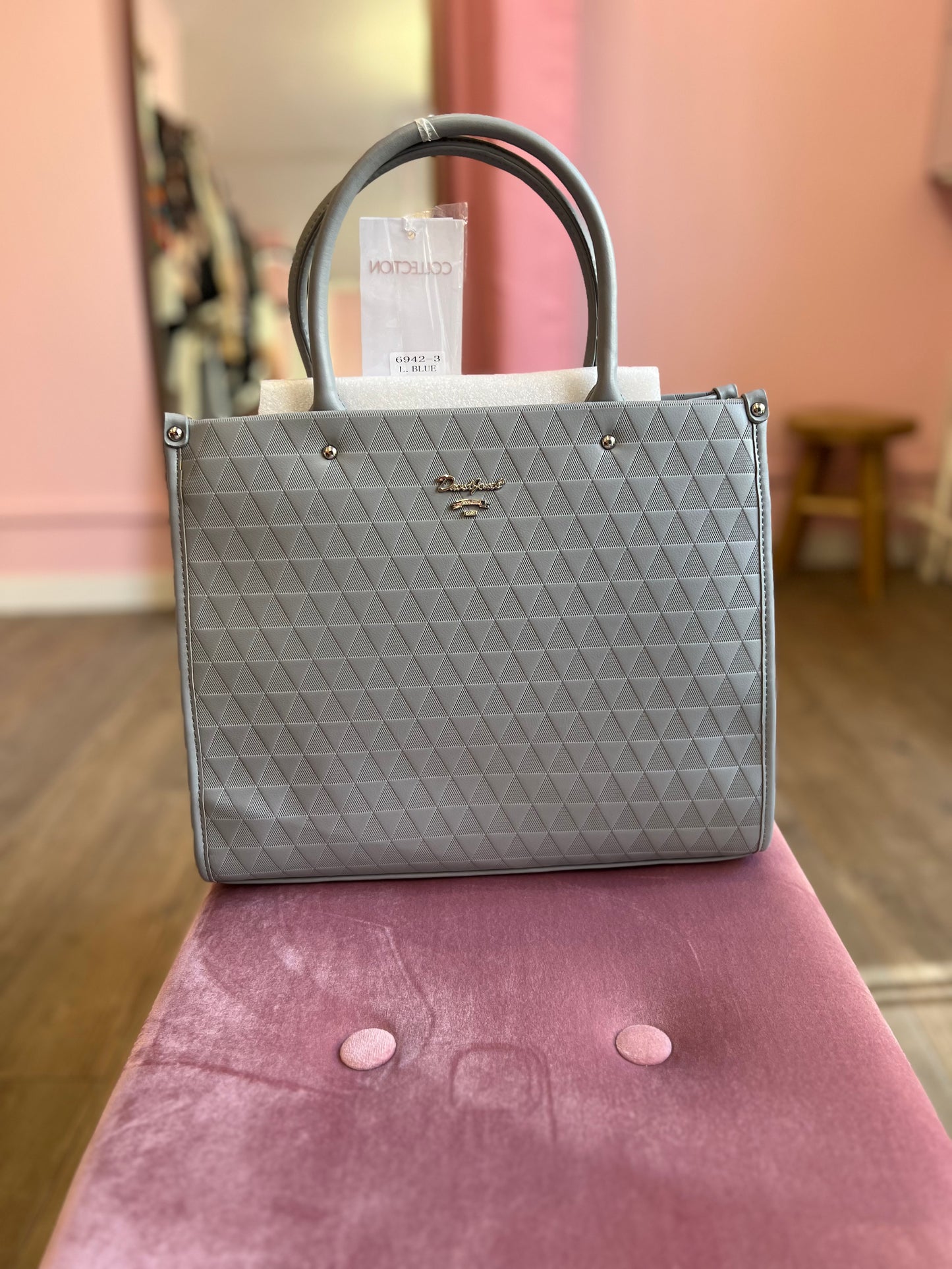 Sac David Jones gris